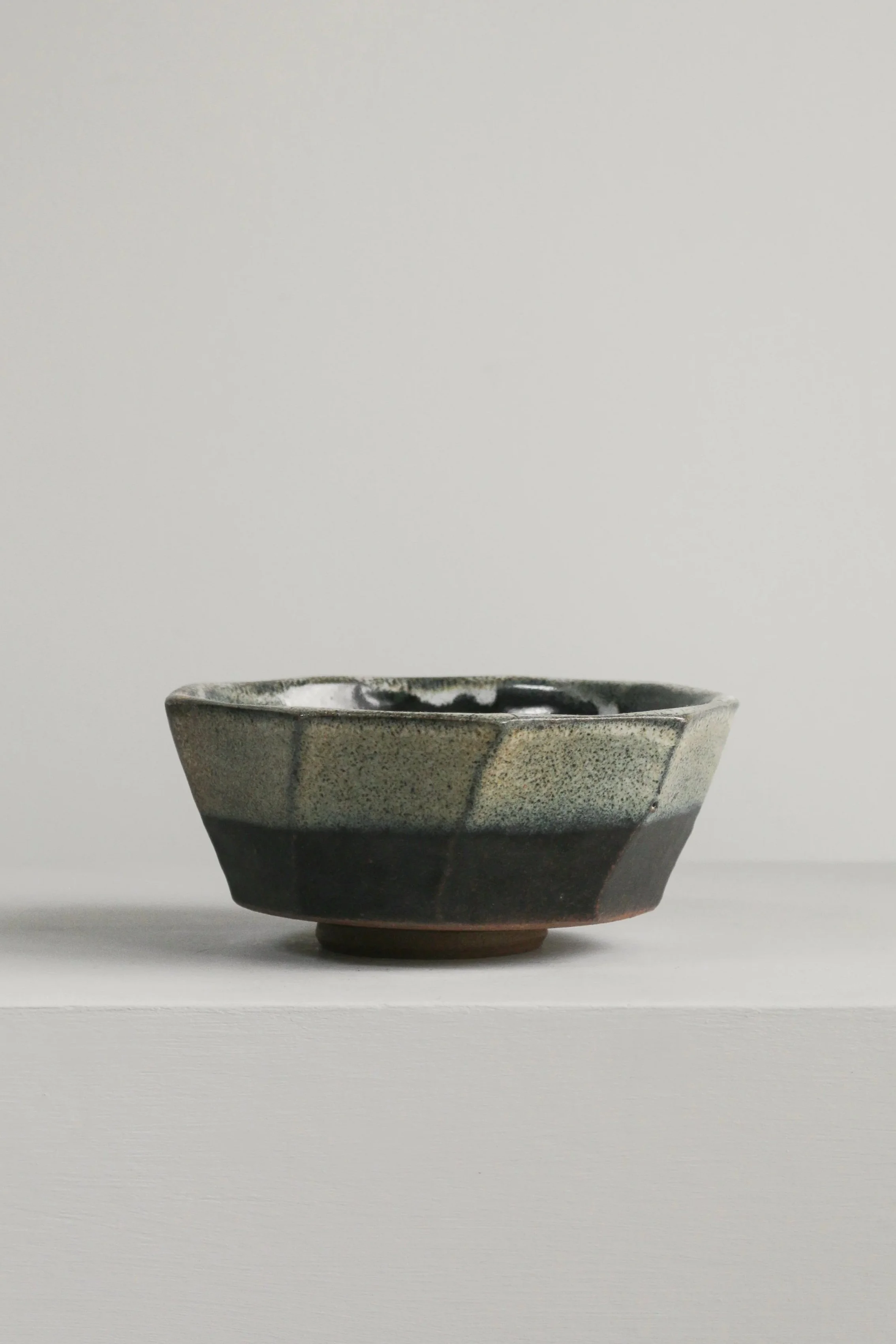 Cut Side Pottery Bowl