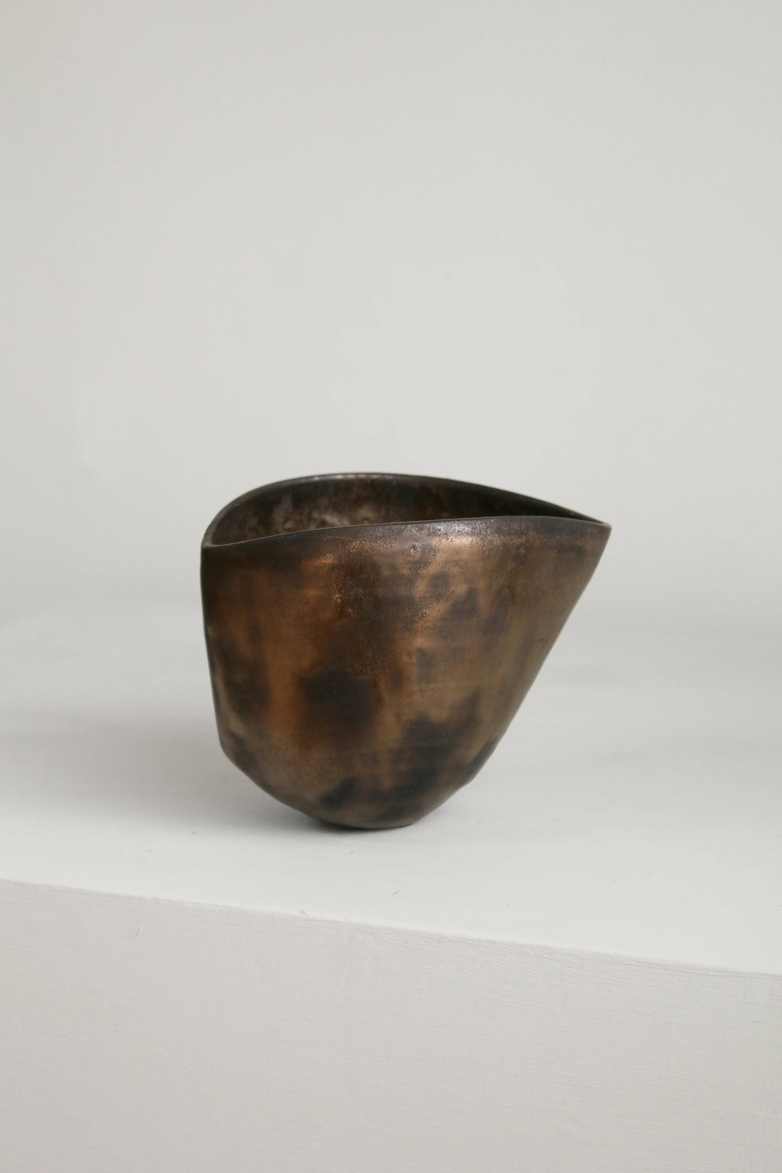 Modernist Bronze Pottery Bowl (1 of 1).jpg