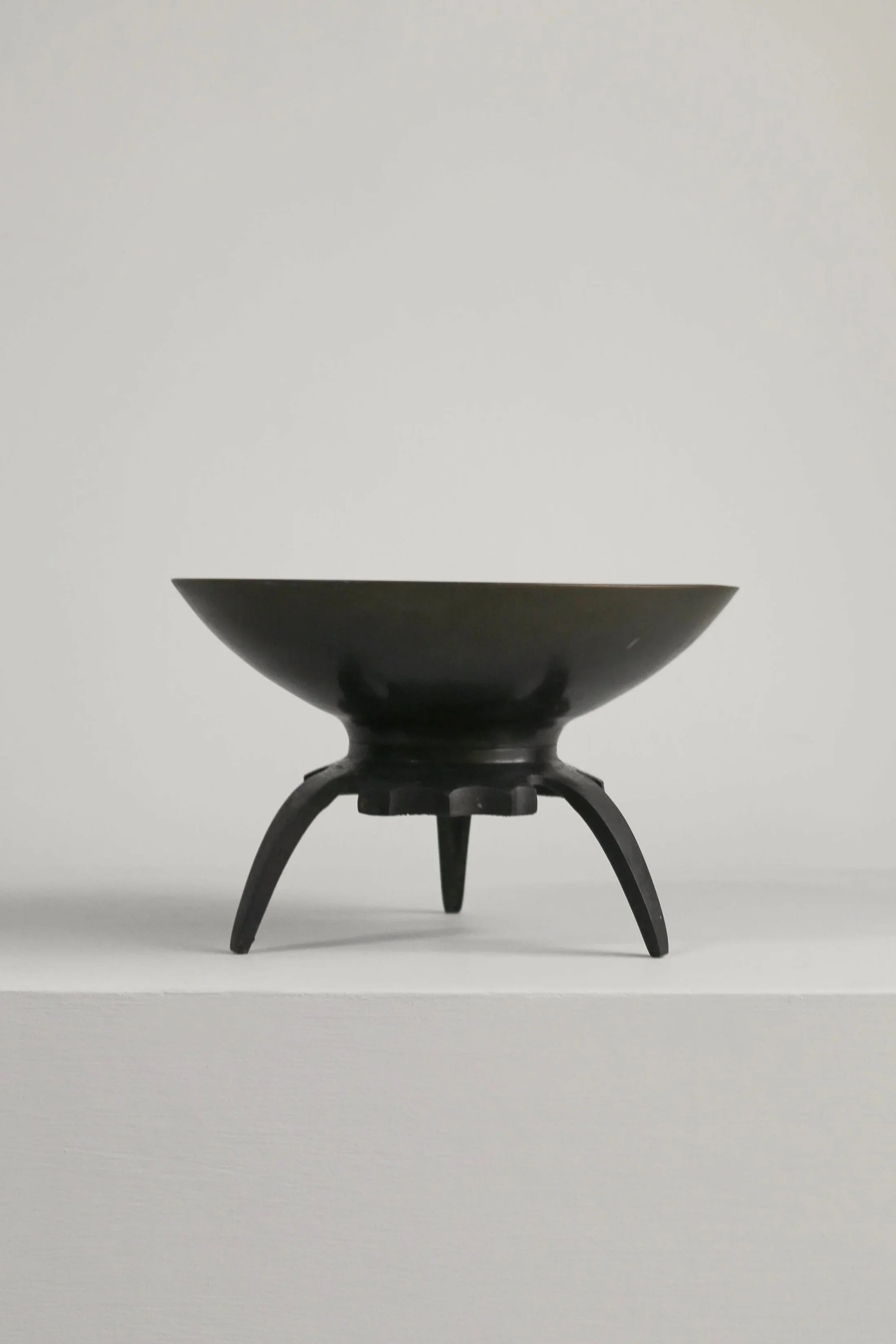 Japanese Tripod Bronze Bowl