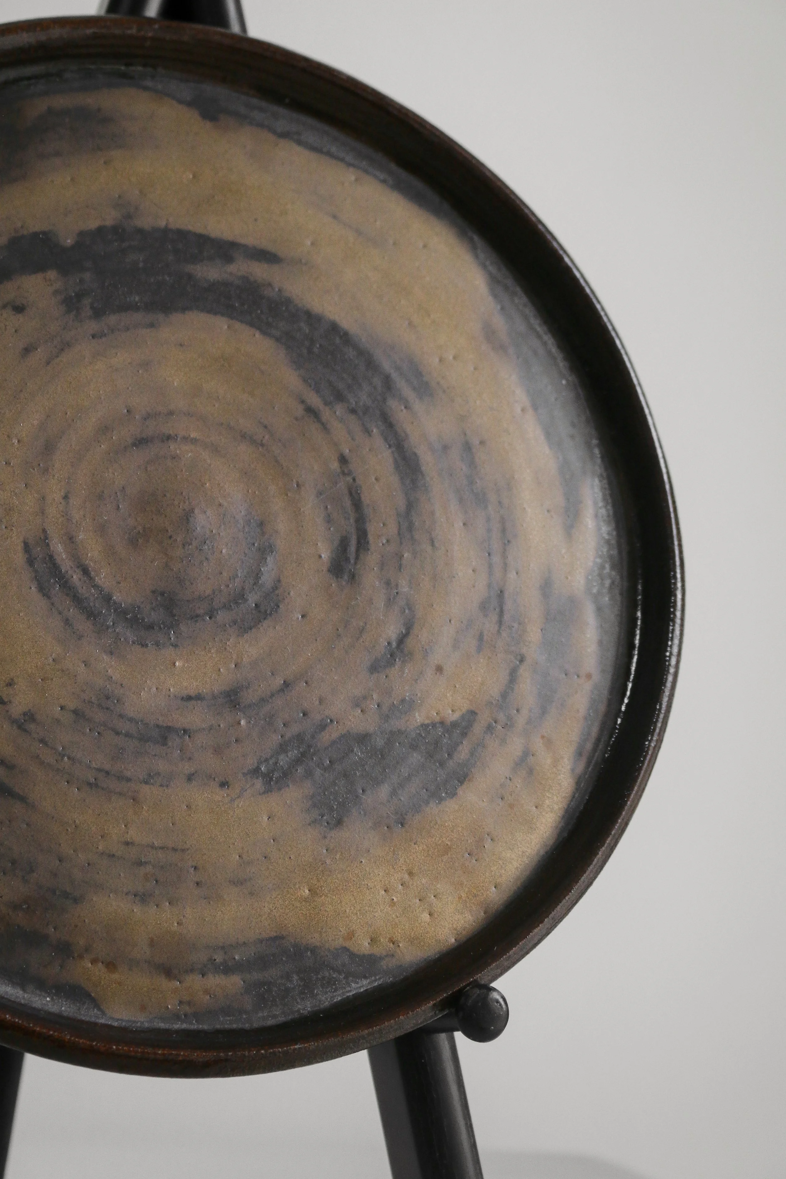Modernist Bronze Pottery Plate (2 of 1).jpg