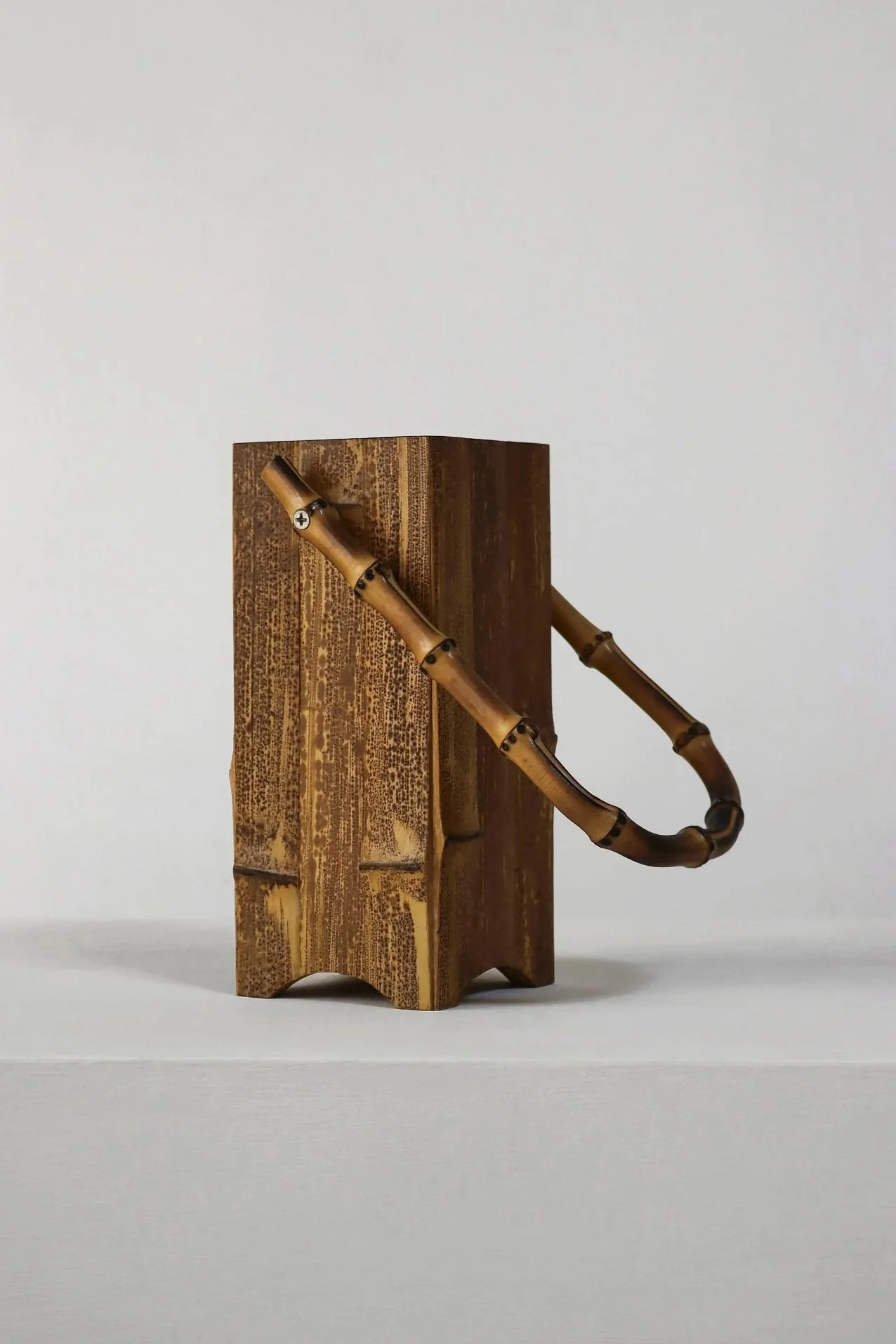 Japanese Goma Bamboo Vase