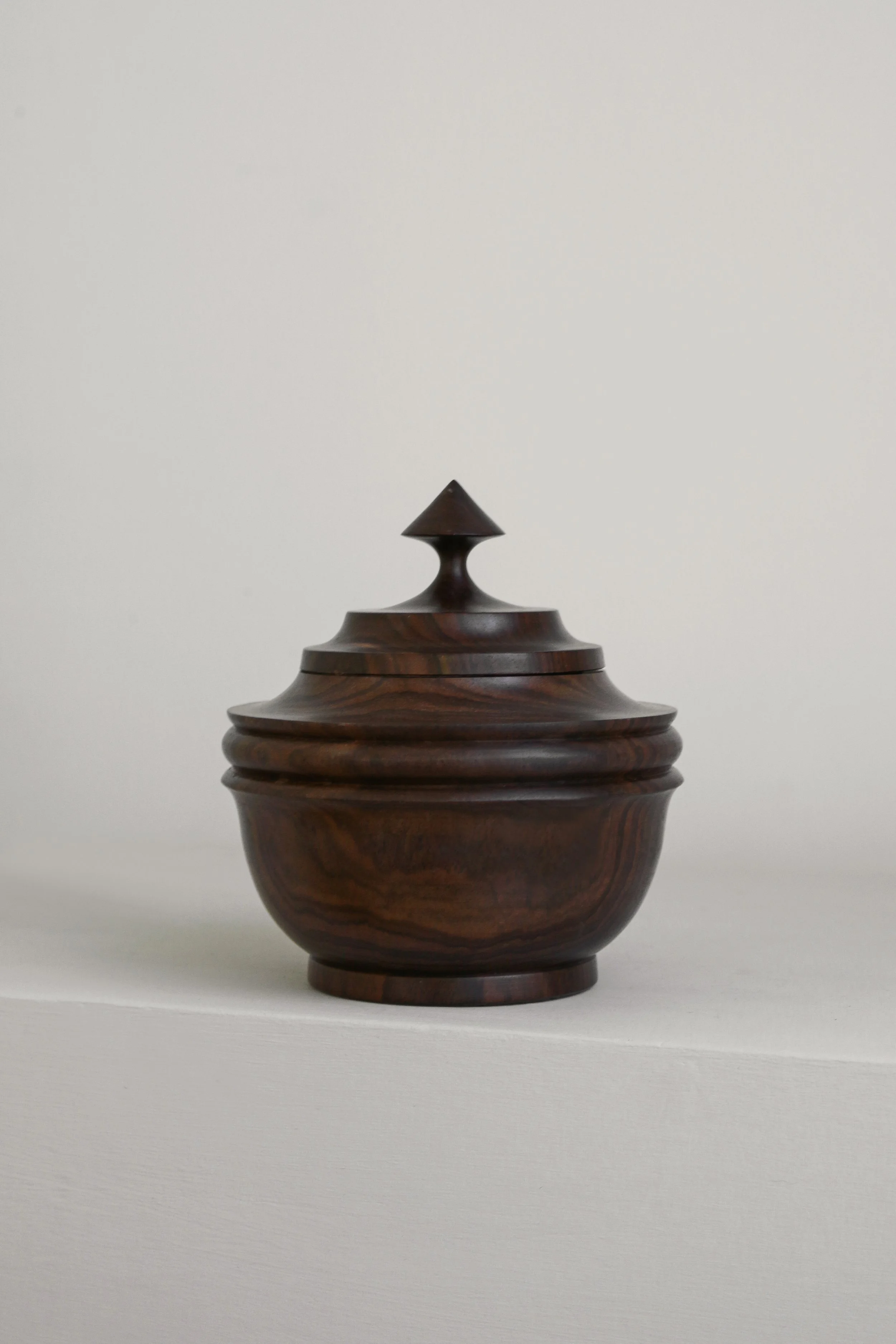 Conical Wooden Box