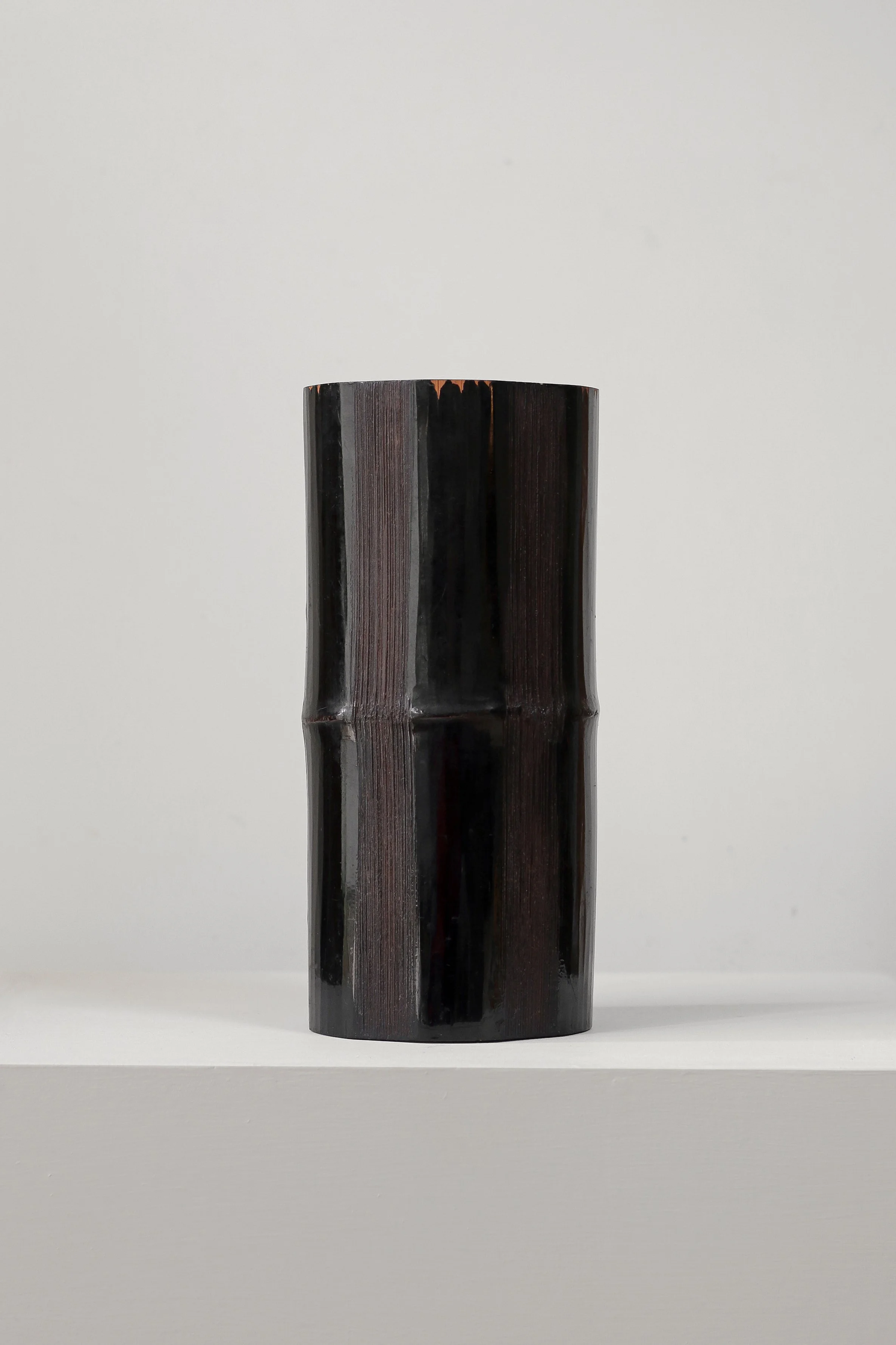 Striped Lacquer Bamboo Ikebana