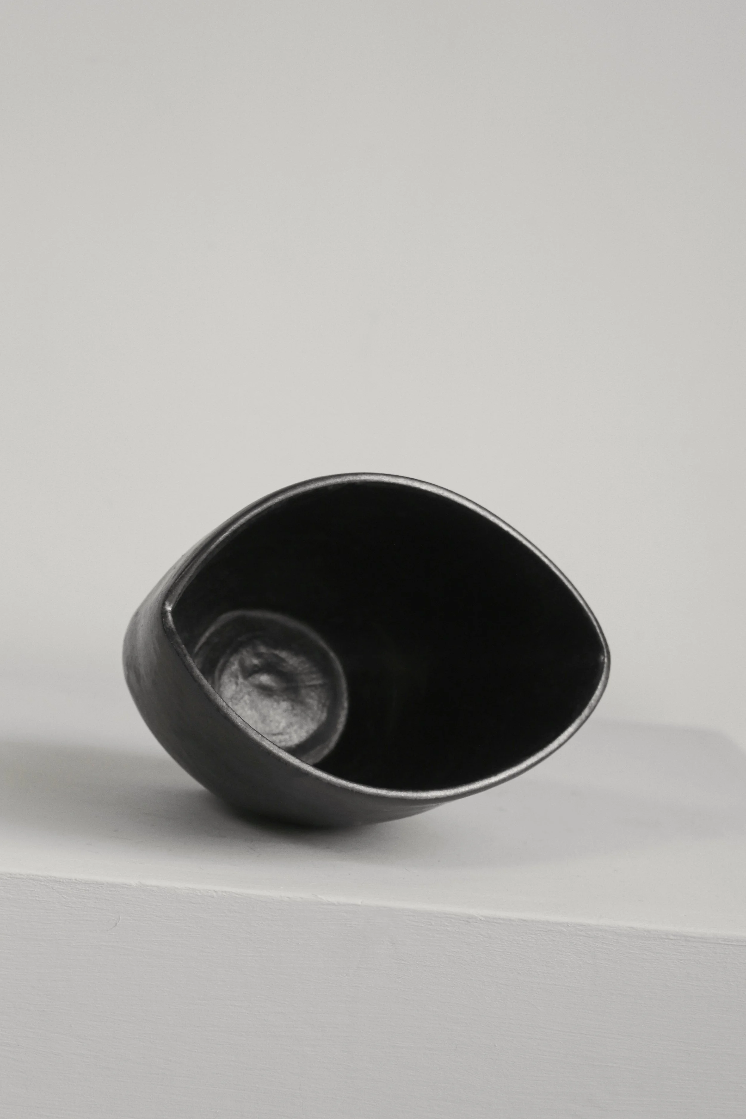 Pedestal Flared Pottery Bowl (4 of 1).jpg