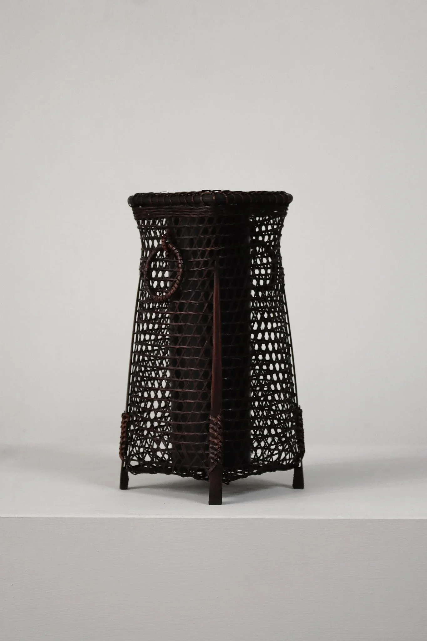 ON HOLD - Japanese Square Kago Ikebana Basket