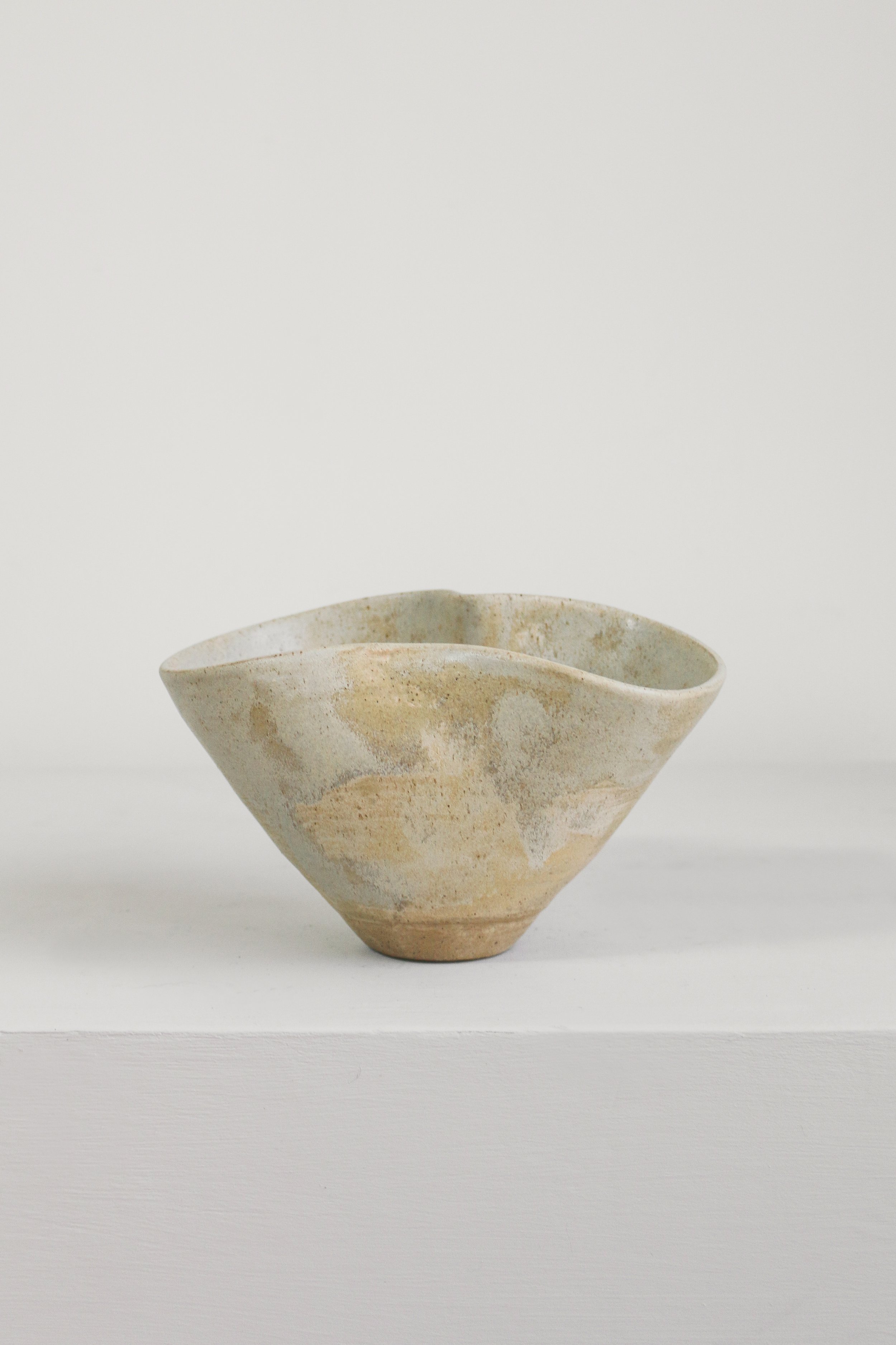 Wave form studio pottery bowl (2 of 1).jpg