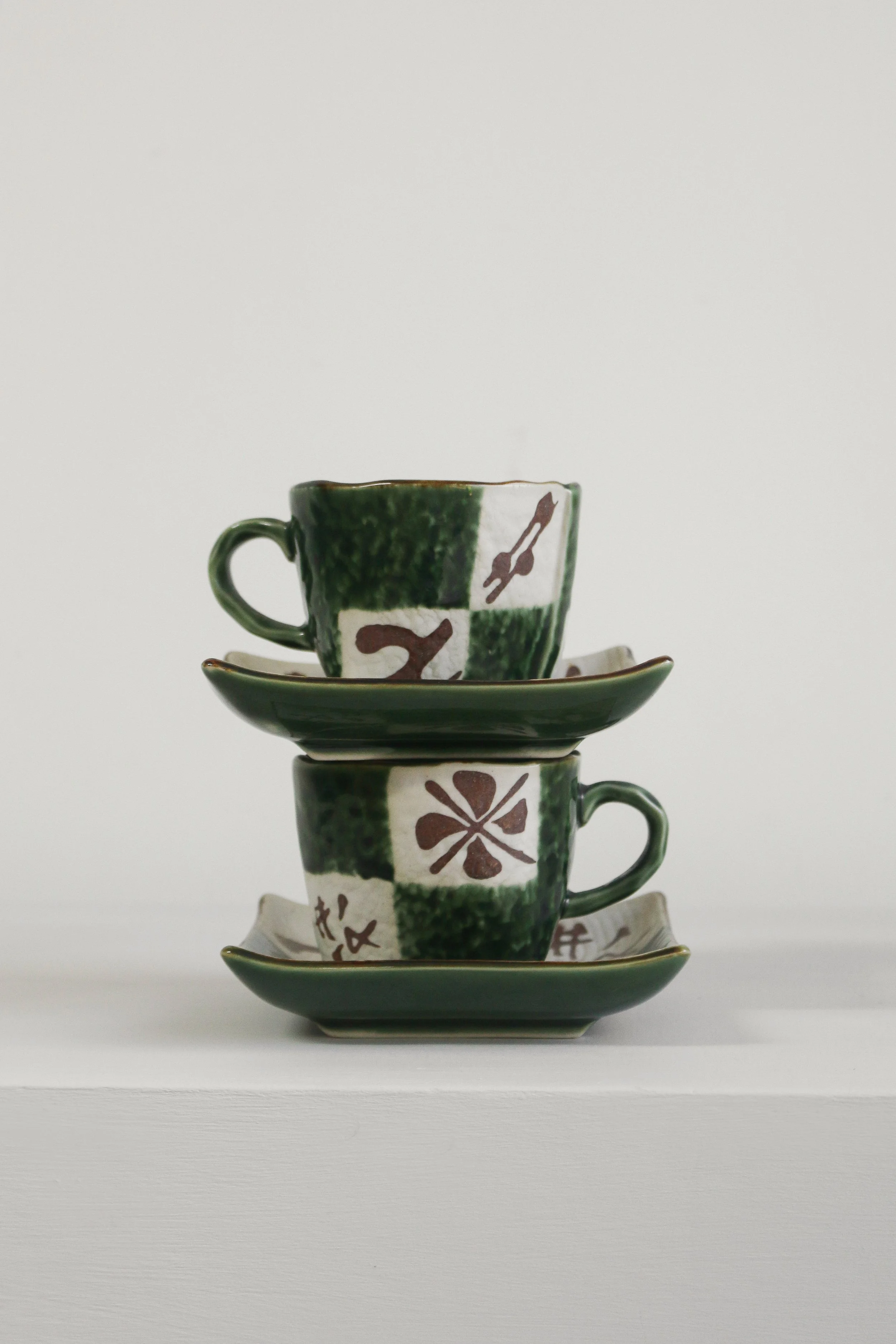 Oribe Ware Cups