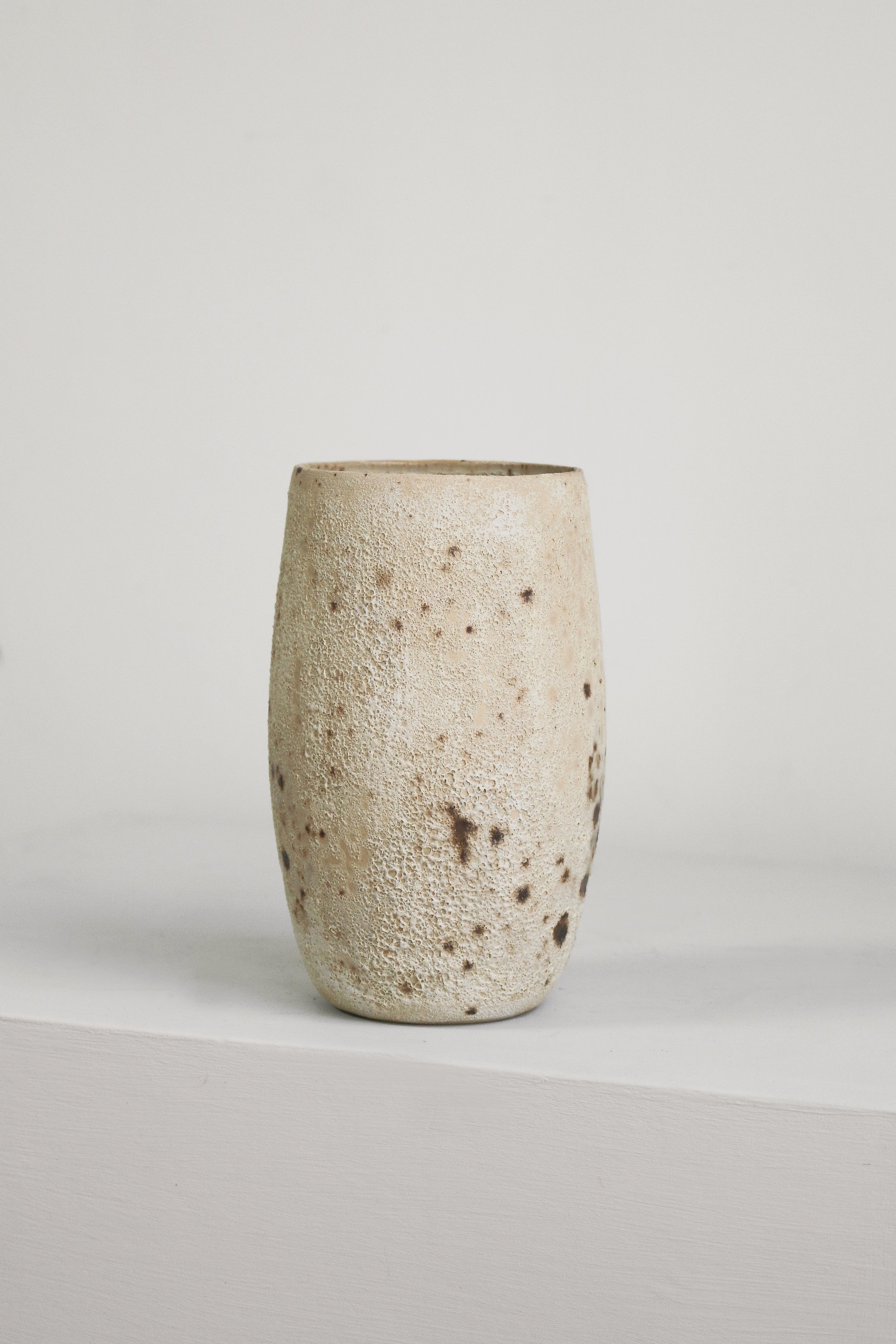 Moon Glaze Modernist Studio Pottery Vase (1 of 1).jpg
