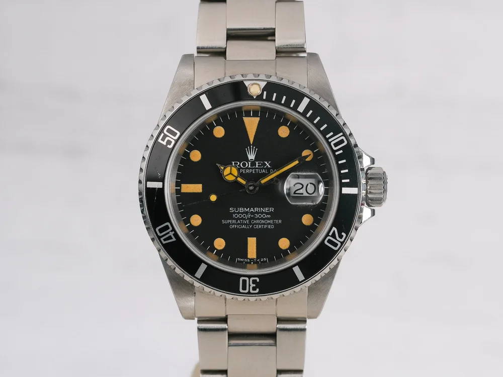 Ref 16800 16800 Matte Dial Rolex Submariner 16800 Fine Watch Club