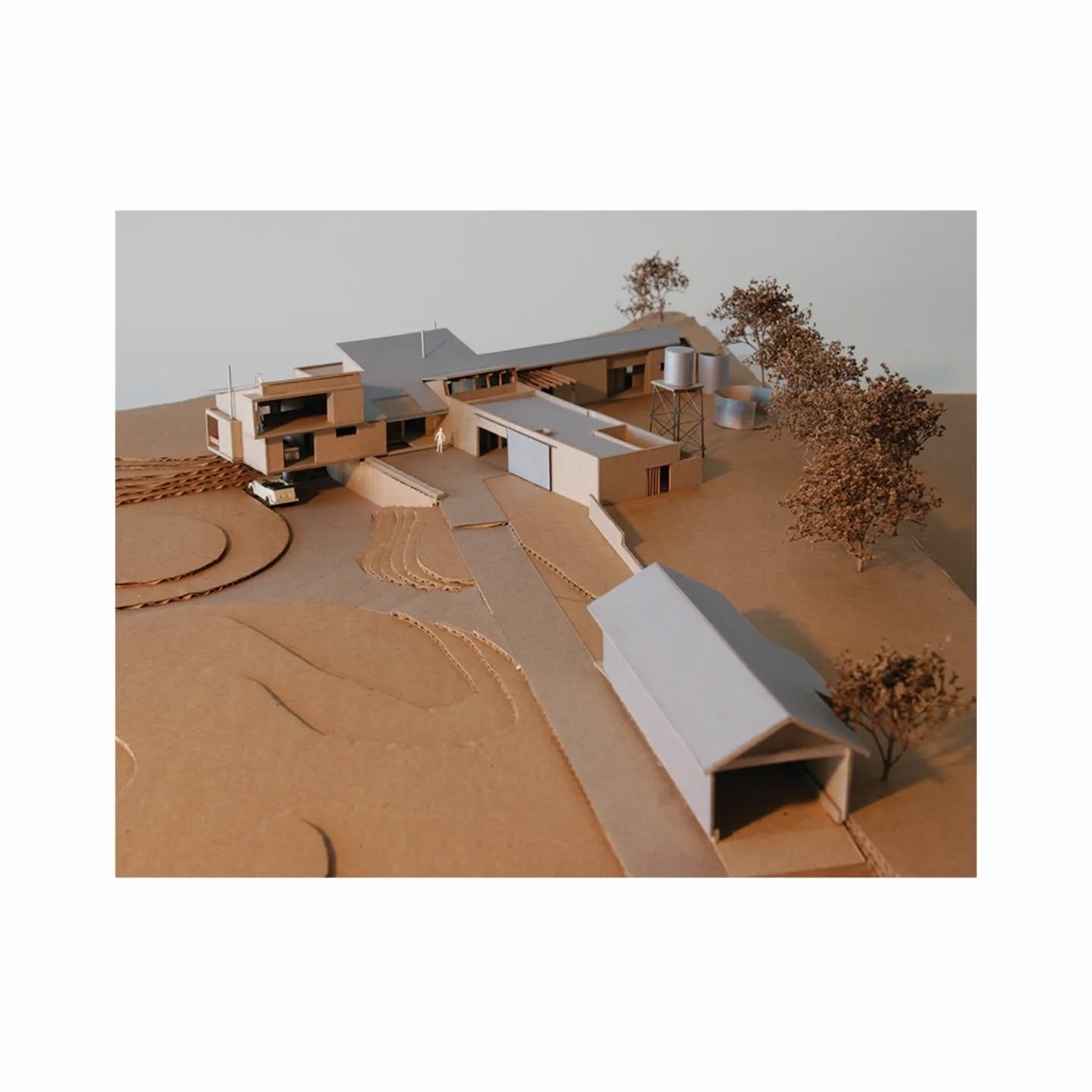 This is the River House project where our main challenge was a flood line that minimised the usable area of the site, which our client only found out AFTER purchasing the land. Instead of seeing it as a setback, we embraced the &quot;flaw&quot; and u