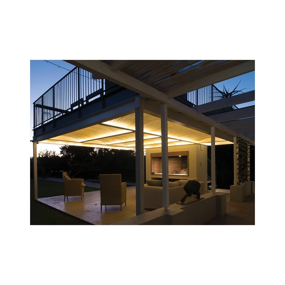 A home feels &ldquo;rich&rdquo; when its spaces give you the chance to notice what matters.

In this renovation, opening the double-volume braai deck to the park and lifting the ceiling with shallow vaults created a space that holds extended moments.