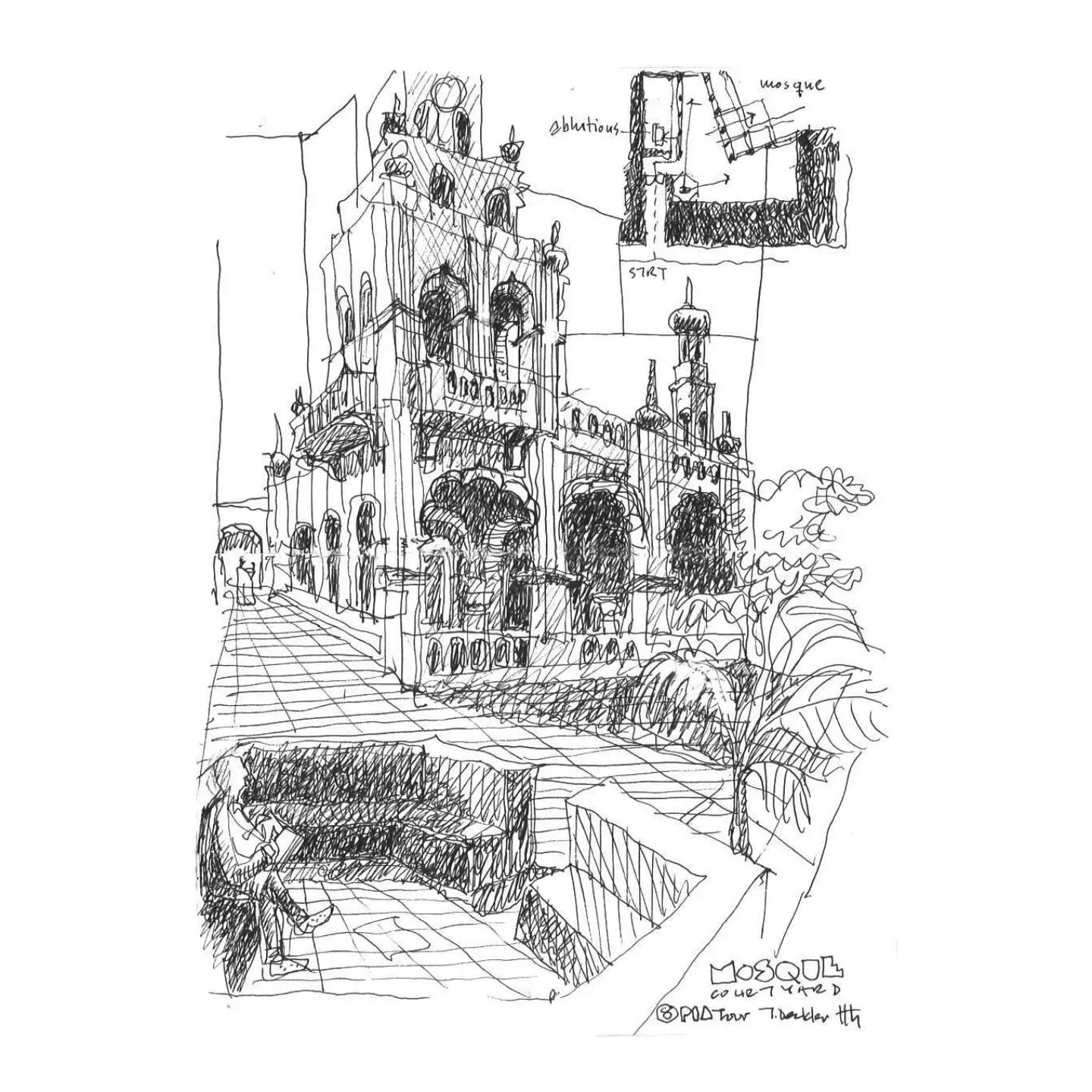 I was invited to host a sketch tour in Pretoria by @pretoriaarchitects, led by @adriaanlouw. It was great! Here are some drawings from yesterday which I just finished. Pretoria Tshwane has really suffered abysmal mismanagement yet there are amazing n