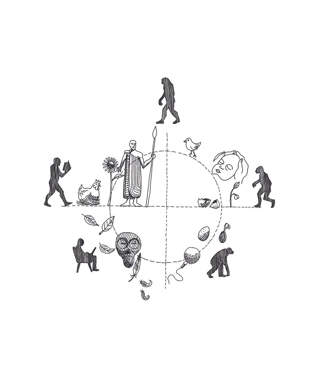 Sketch by architect Thorsten deckler for Decolisation course