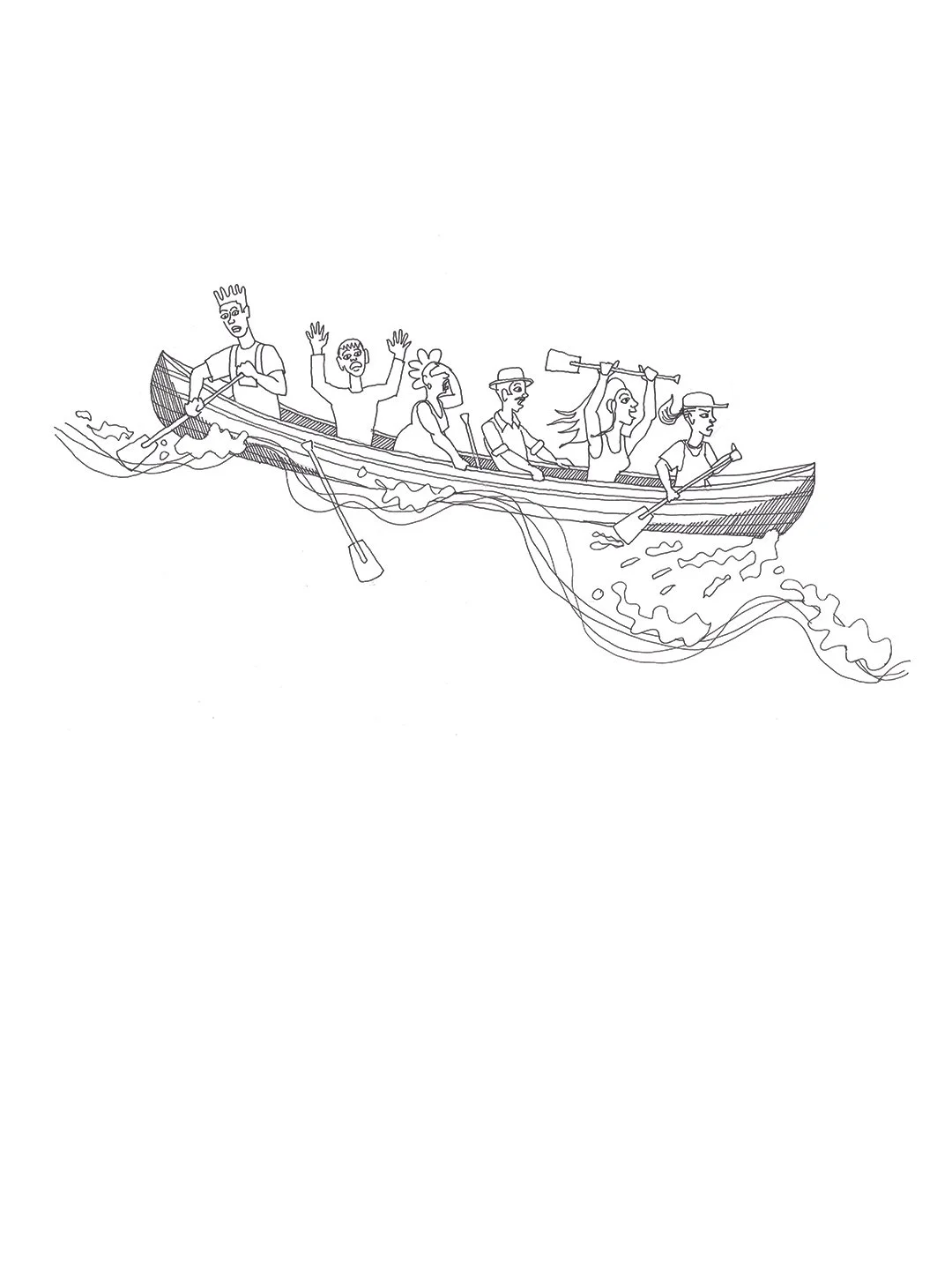 Sketch by architect Thorsten Deckler for decolonisation workshop