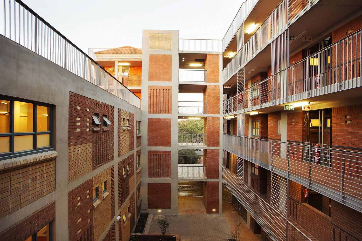 Barnato Hall — Courtyard