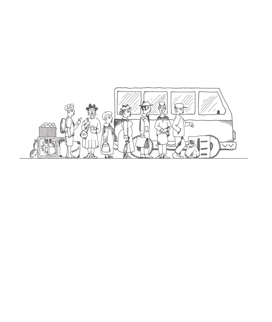 Sketch by architect Thorsten deckler for Decolisation course