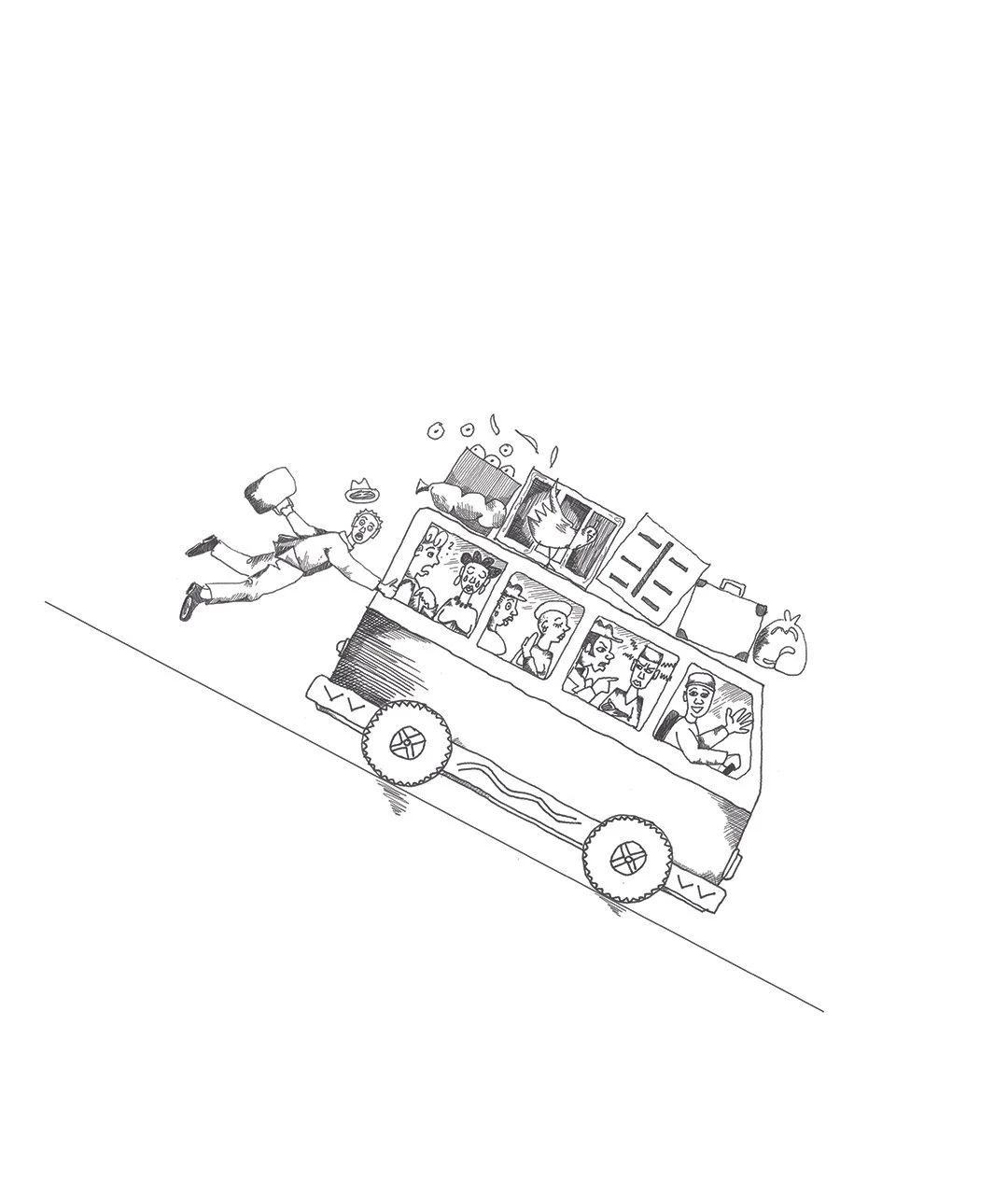 Sketch by architect Thorsten deckler for Decolisation course