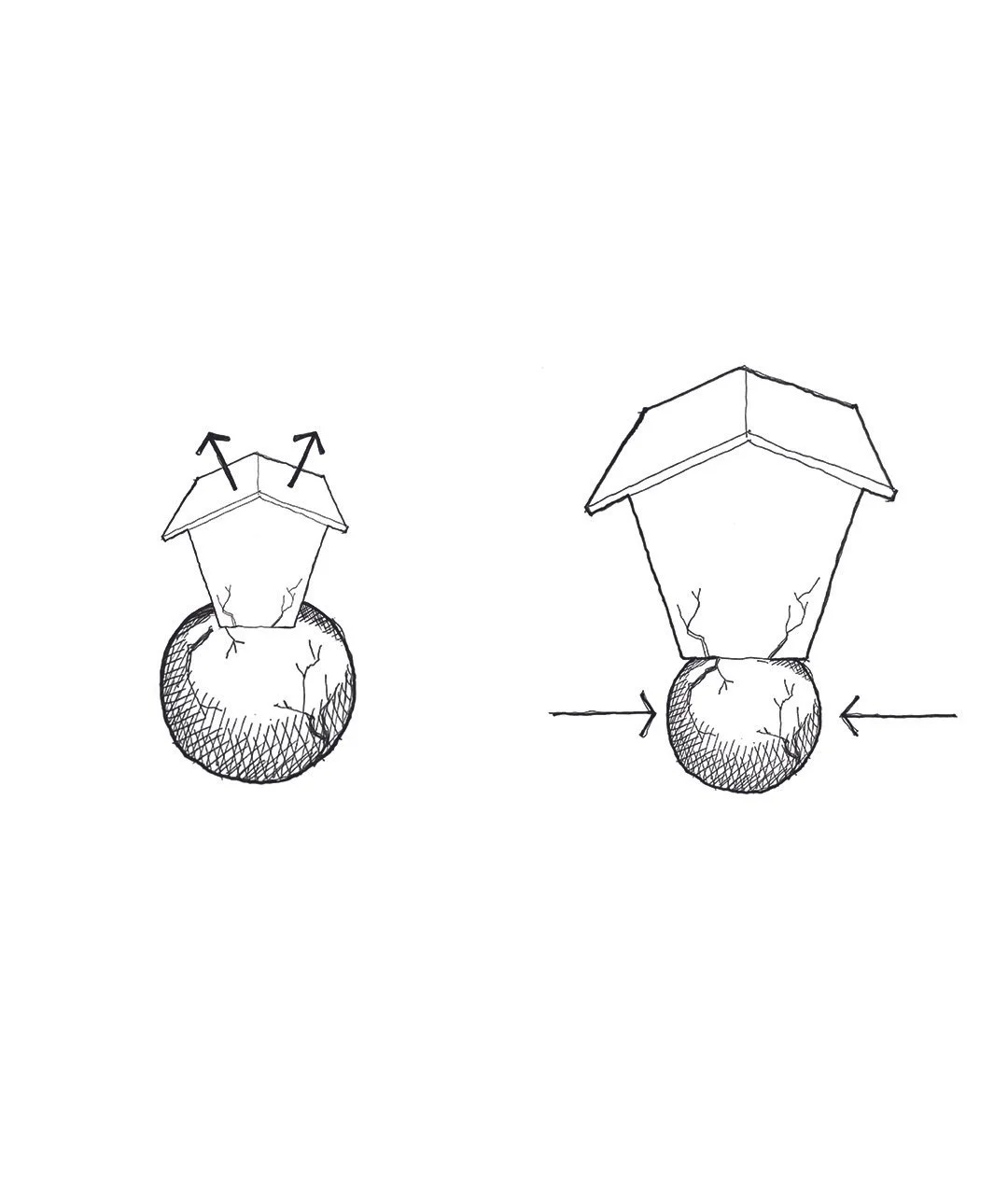 Sketch by architect Thorsten deckler for Decolisation course