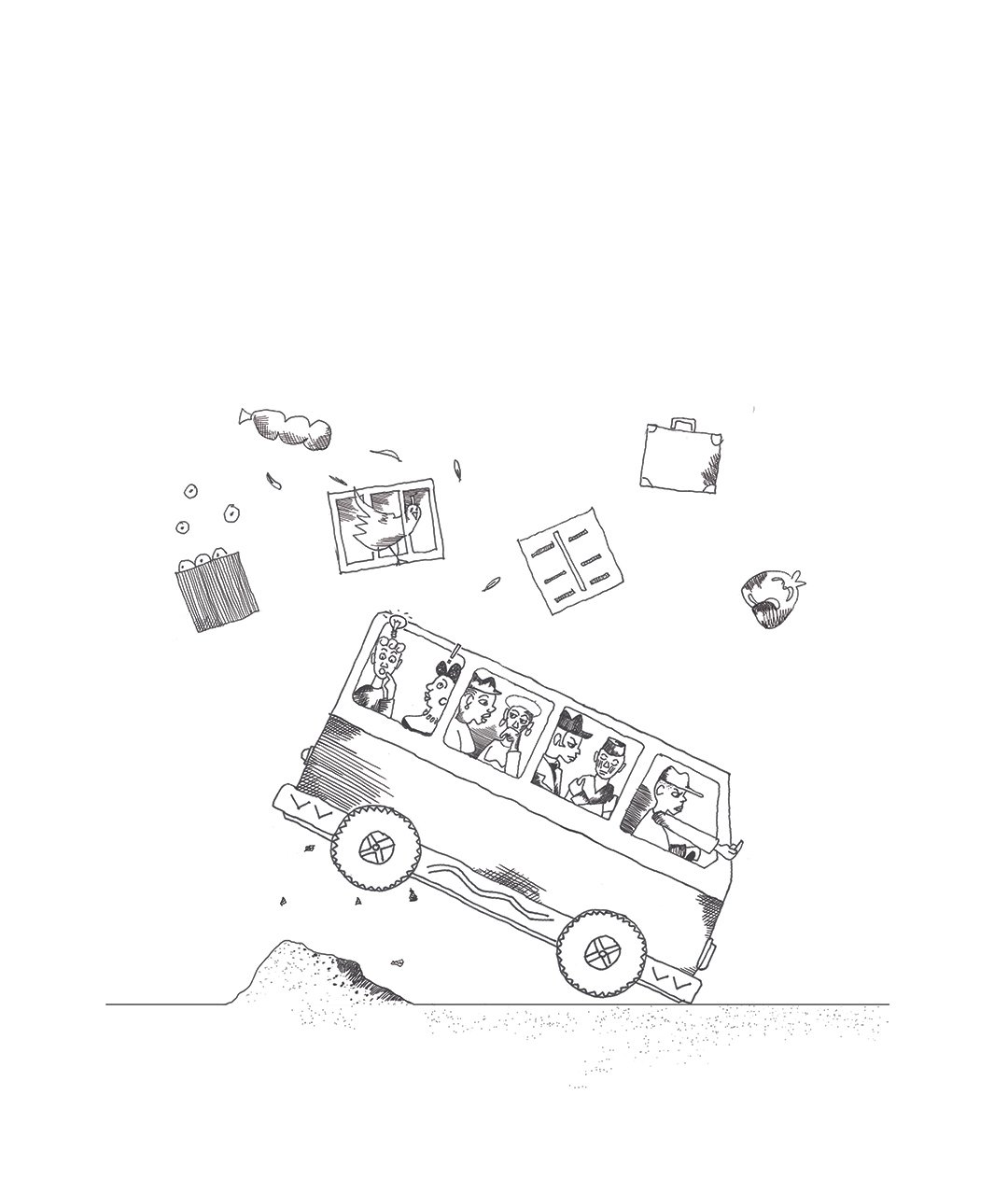 Sketch by architect Thorsten deckler for Decolisation course