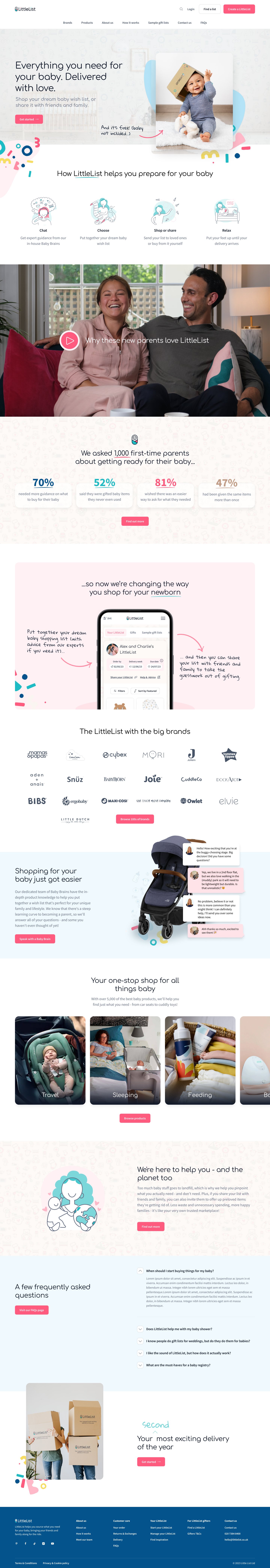 Original homepage - live when I joined