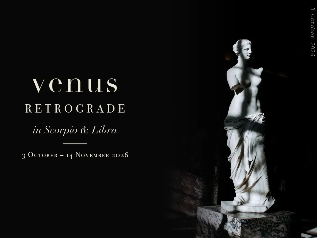 Venus Retrograde: Revisiting Love, Desire &amp; the Shadow