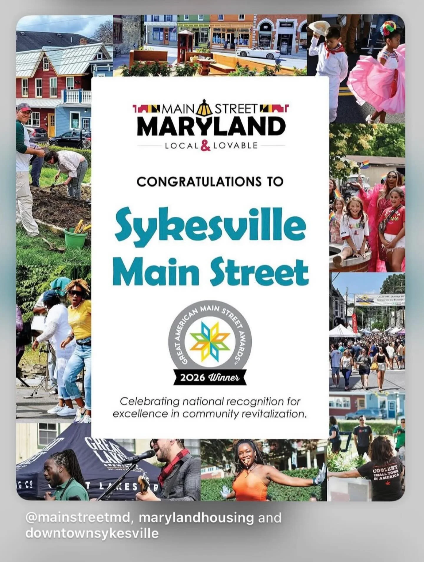 Cowboys and Angels Boutique is so proud to be a part of our little town.  Our fellow merchants, our community and all the folks behind the scenes who work diligently to pull together our events,  make Main Street Sykesville a town we can all be proud