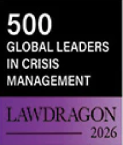 Andrew Frank recognized on lawDragon’s 500 global leaders in crisis management