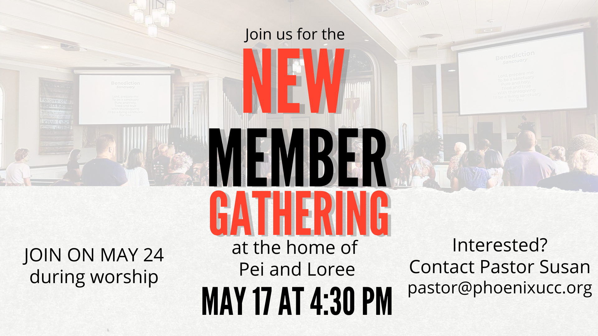 New Member Gathering