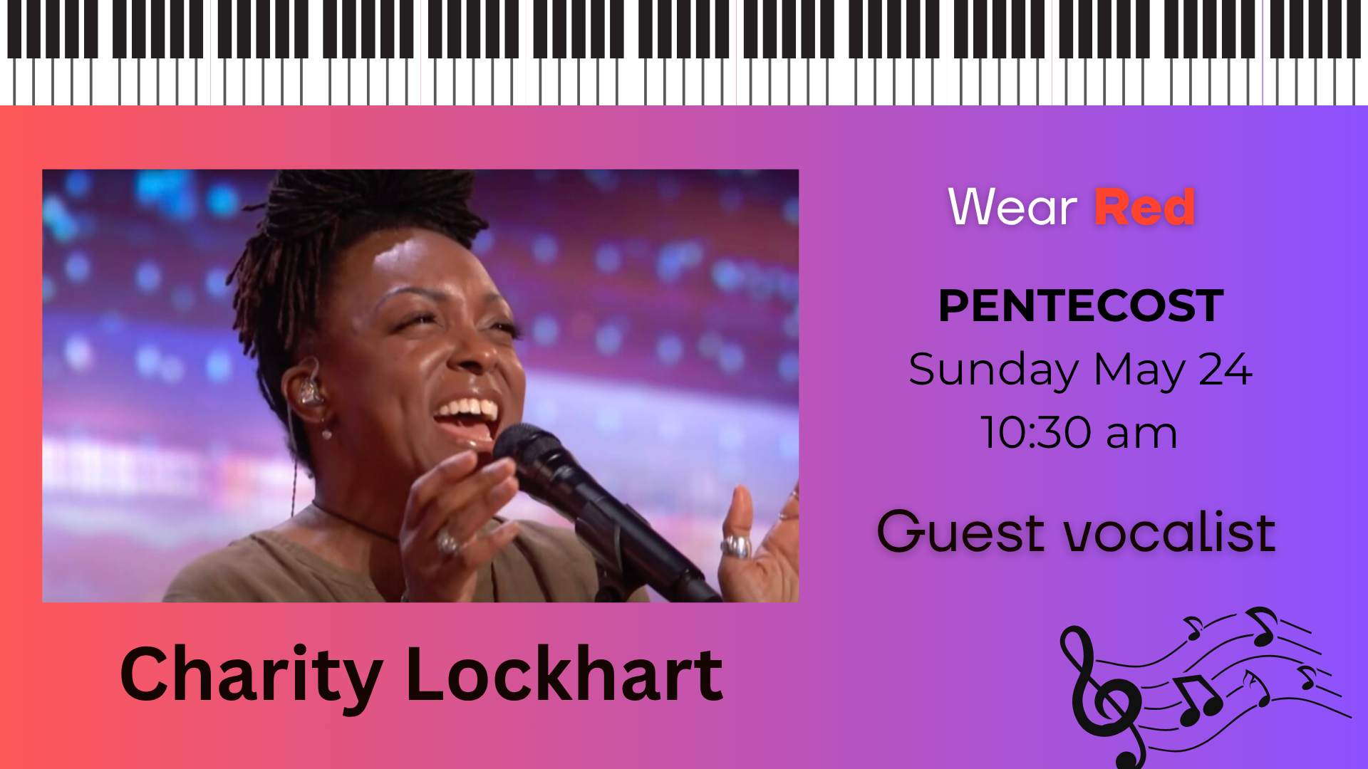 Charity Lockhart - Guest Vocalist