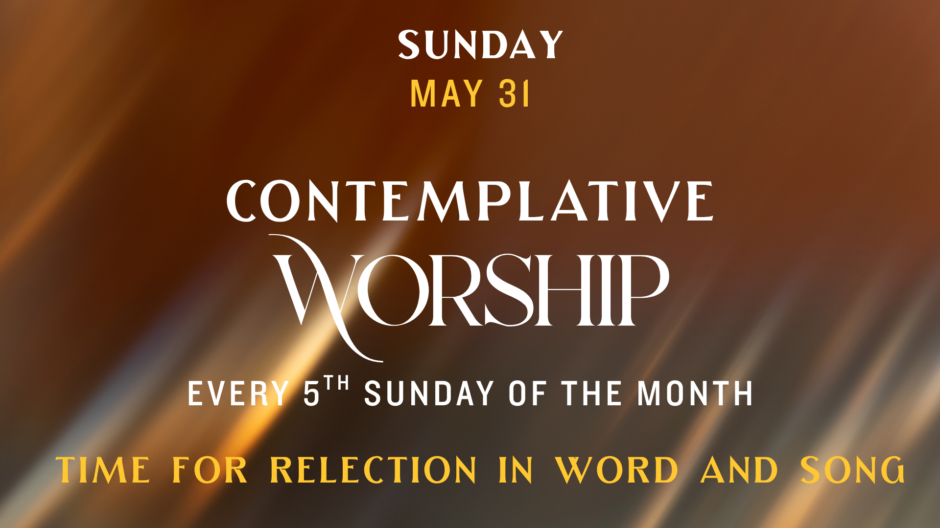 Contemplative Worship