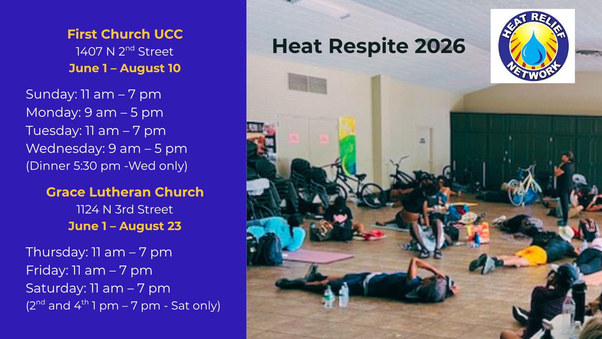 Heat Respite 2026