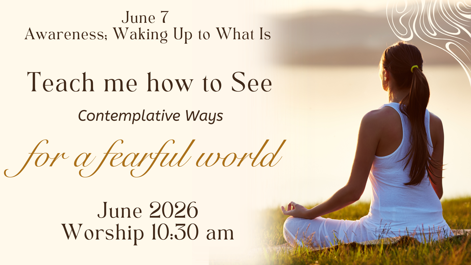 AWARENESS: WAKING UP TO WHAT IS