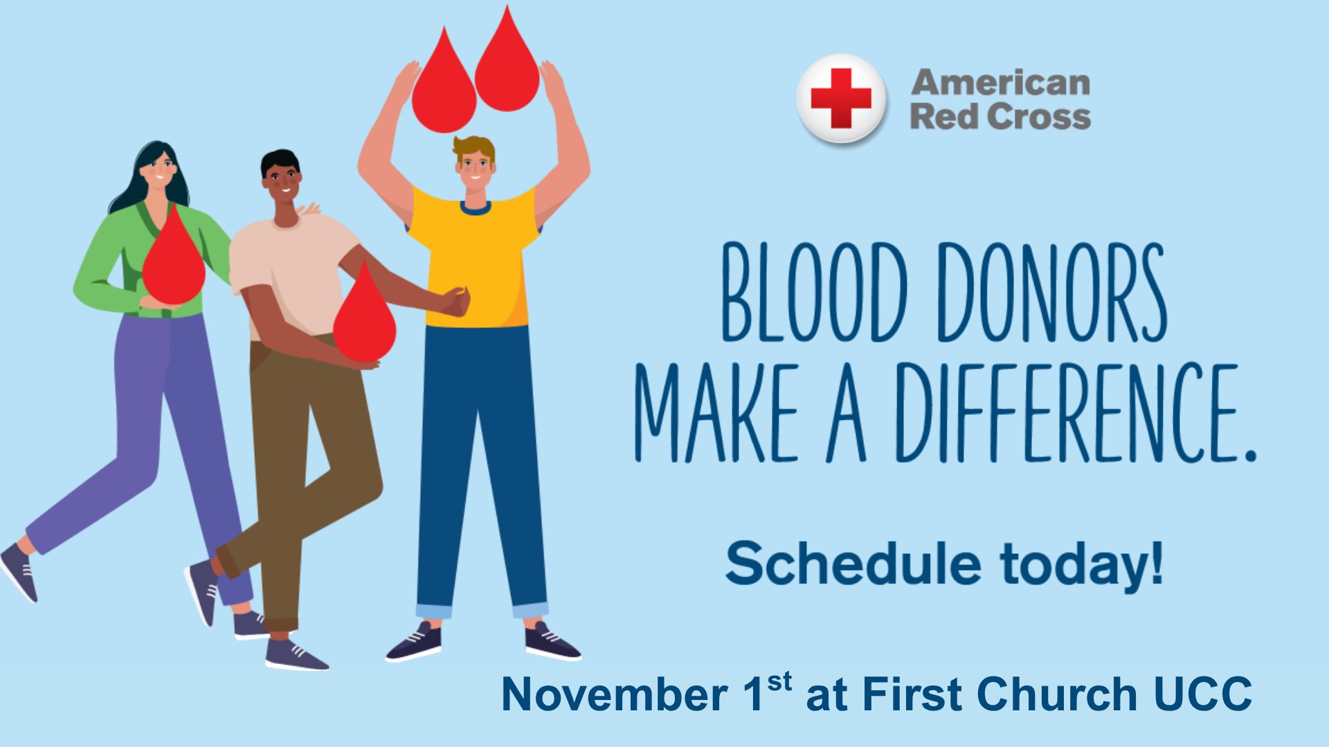 Blood Drive at First Church UCC