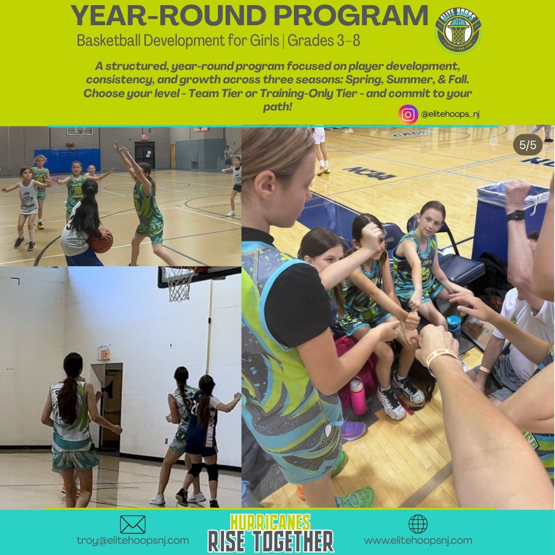 🏀 We&rsquo;re Live!

After two incredible Spring seasons, Elite Hoops is launching something bigger &mdash; our Year-Round Program for girls in Grades 3&ndash;8!

We&rsquo;re now offering structured, flexible development across Summer + Fall 2025, w