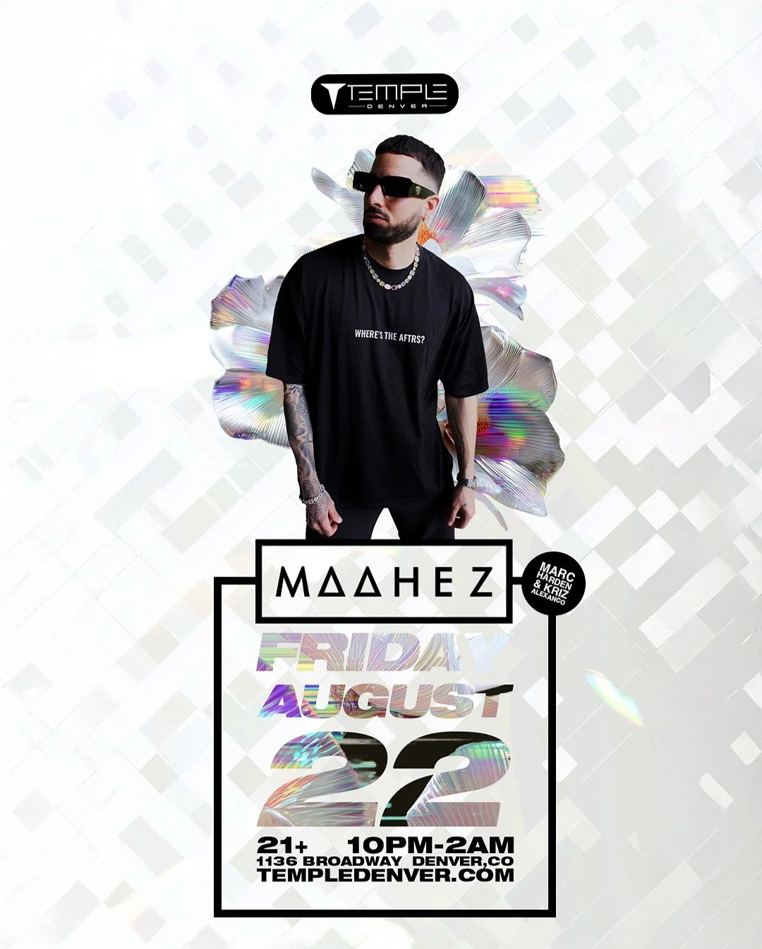 Upcoming show dates for @maahez 🕺🏽 Gearing up for the last half of the year! Links for all shows are available at the link in bio 🤍

#EDM #EDMshow #EDMlife #EDMlifestyle #Housemusic #HouseDJ #Denver #NewYorkCity #LasVegas