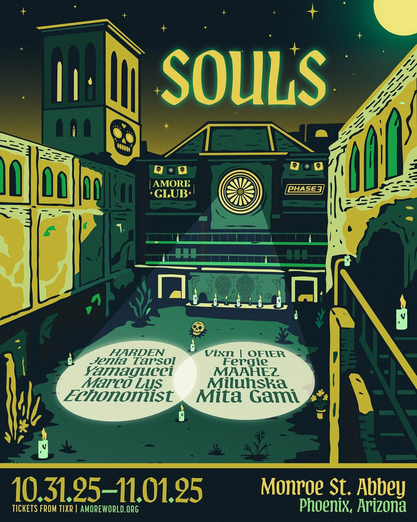 phoenix, it&rsquo;s your turn 🌵
@maahez brings the heat to monroe street abbey saturday, nov 1
see you under the desert lights 🌑