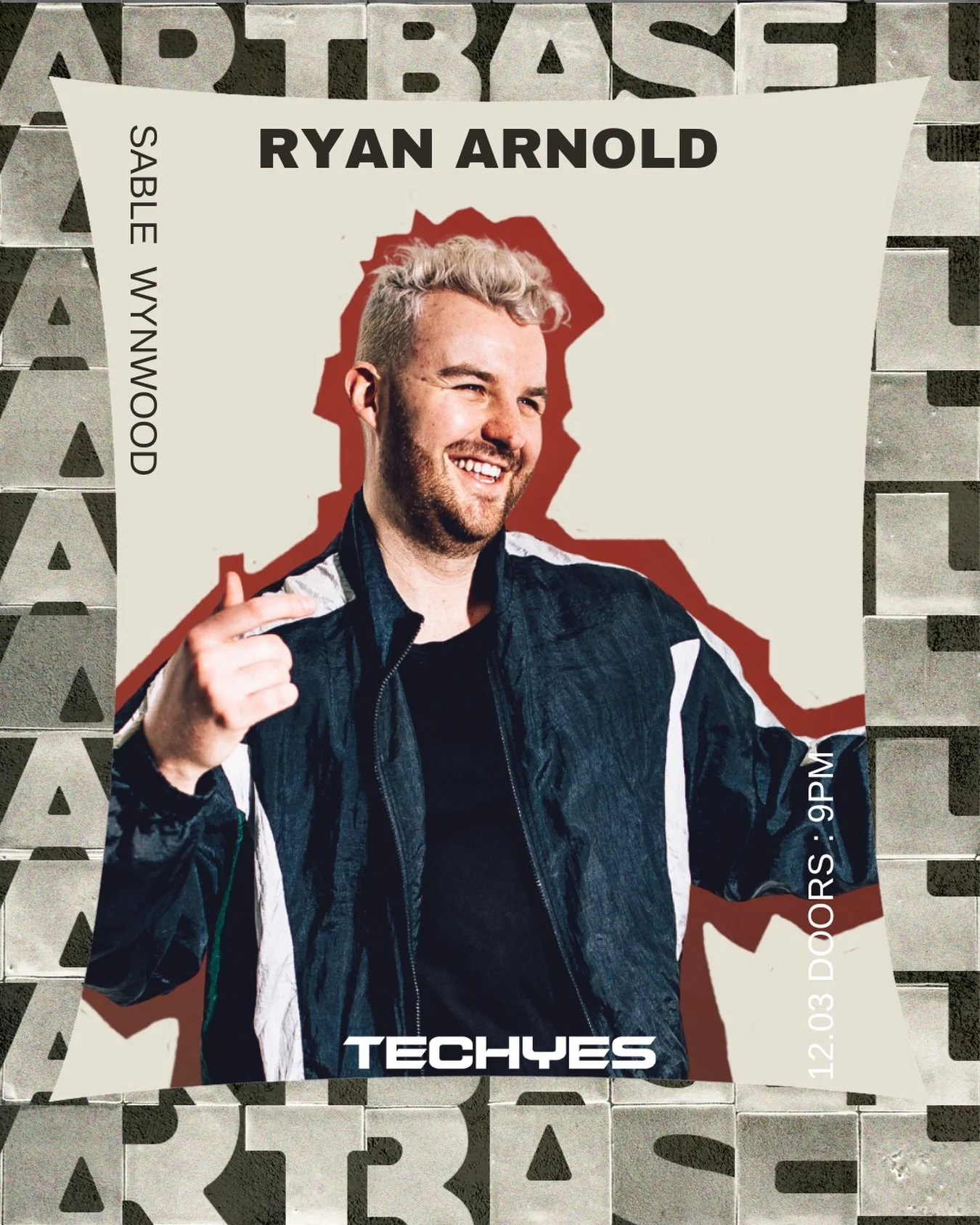 Our one and only @ryanarnolduk makes his debut in the states for @techyespresents Art Basel kickoff @sablemiami tonight 🍵🪩✨ You won&rsquo;t want to miss this