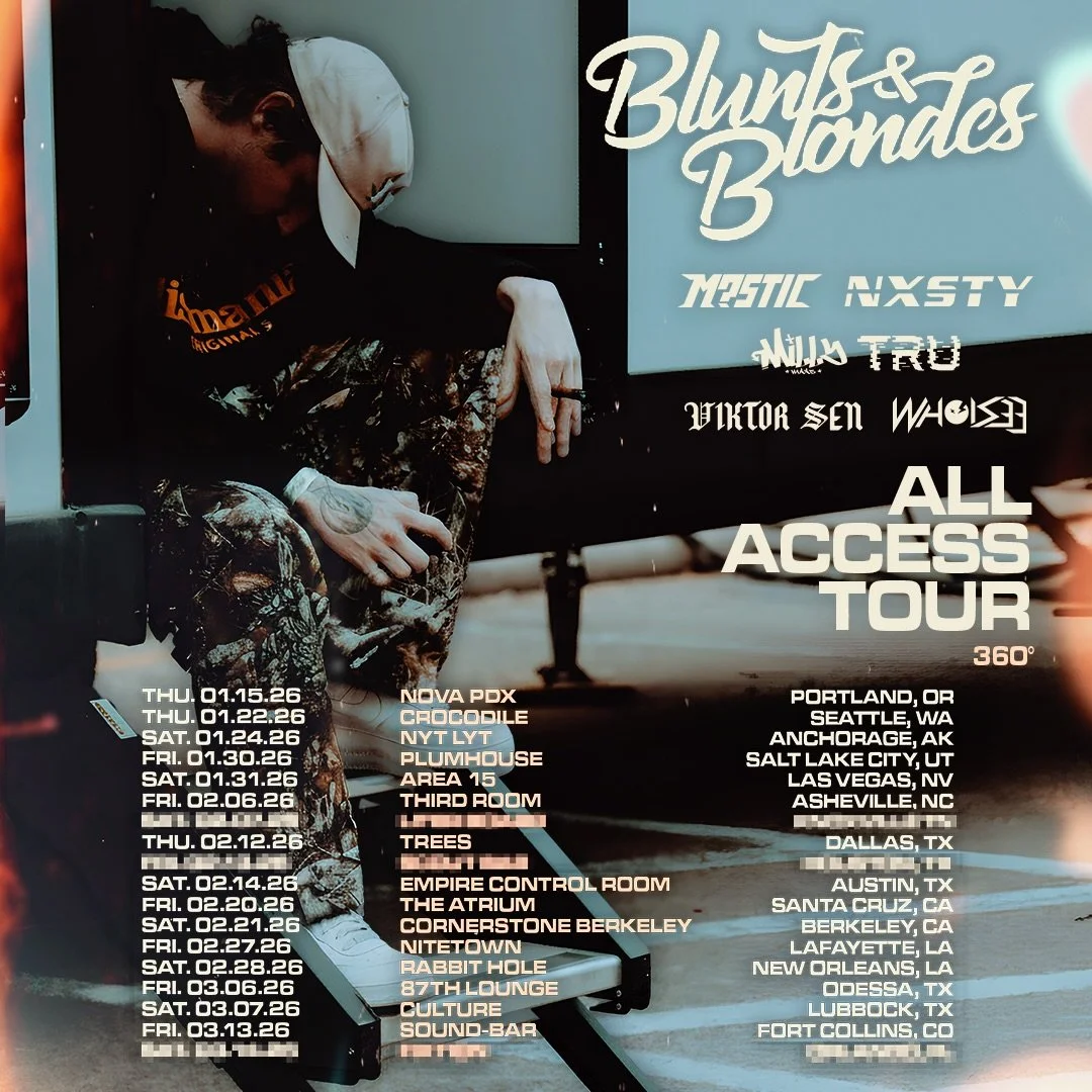 We&rsquo;re excited to announce @_bluntsnblondes upcoming tour💨 
Tickets, dates, and all info are now available at bluntsmusic.com 

See you soon