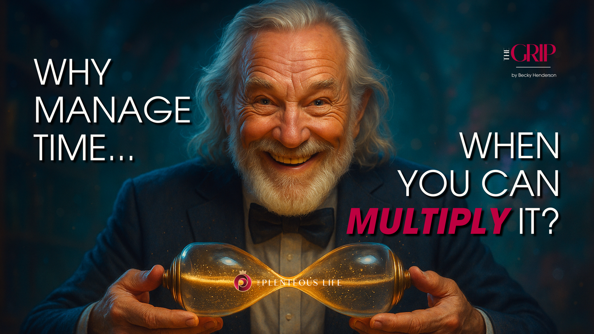 WHY MANAGE TIME…WHEN YOU CAN MULTIPLY IT?