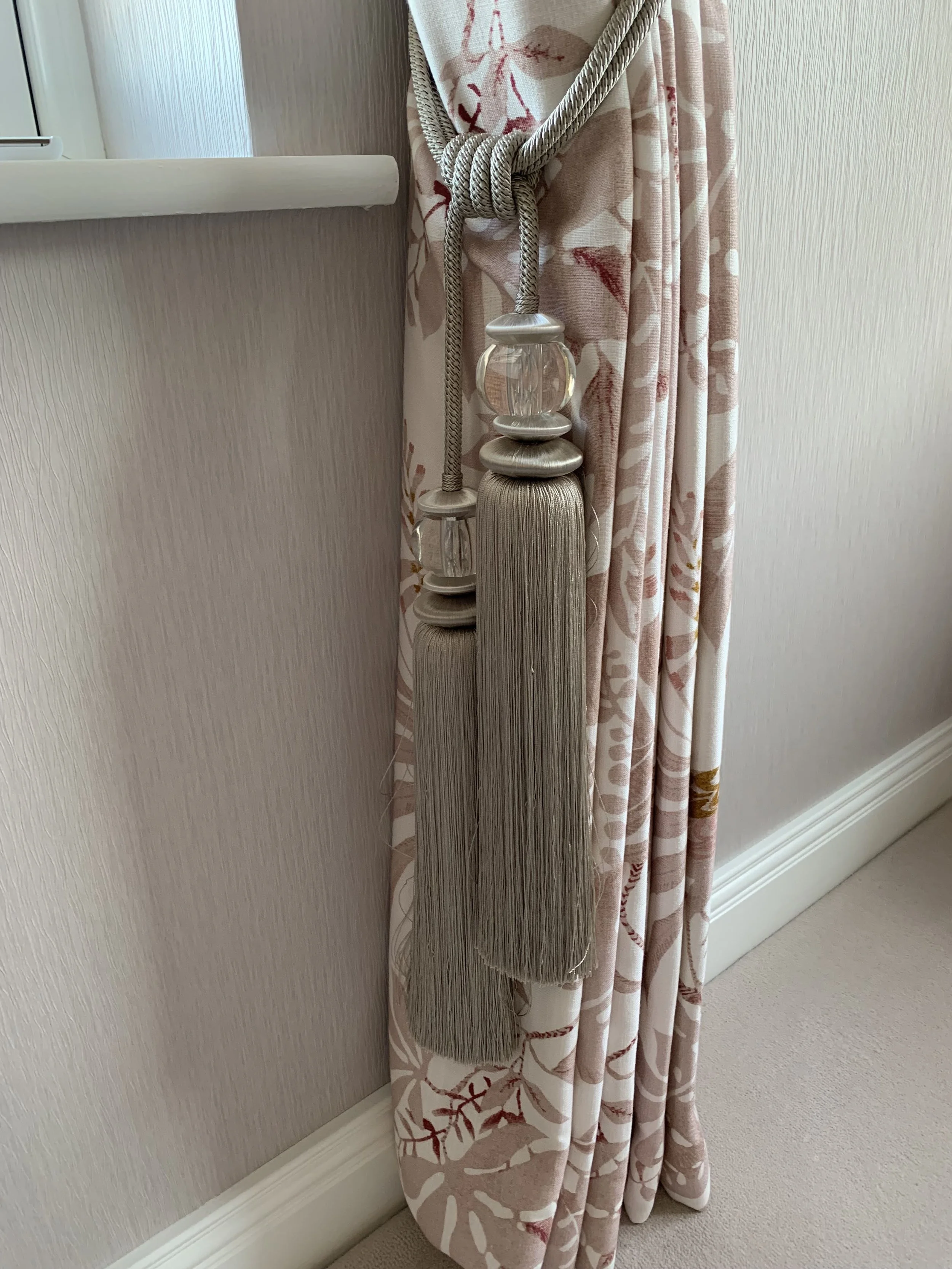Elegant Futureproofer - blush patterned curtain detail by Bobby Lardner.JPG