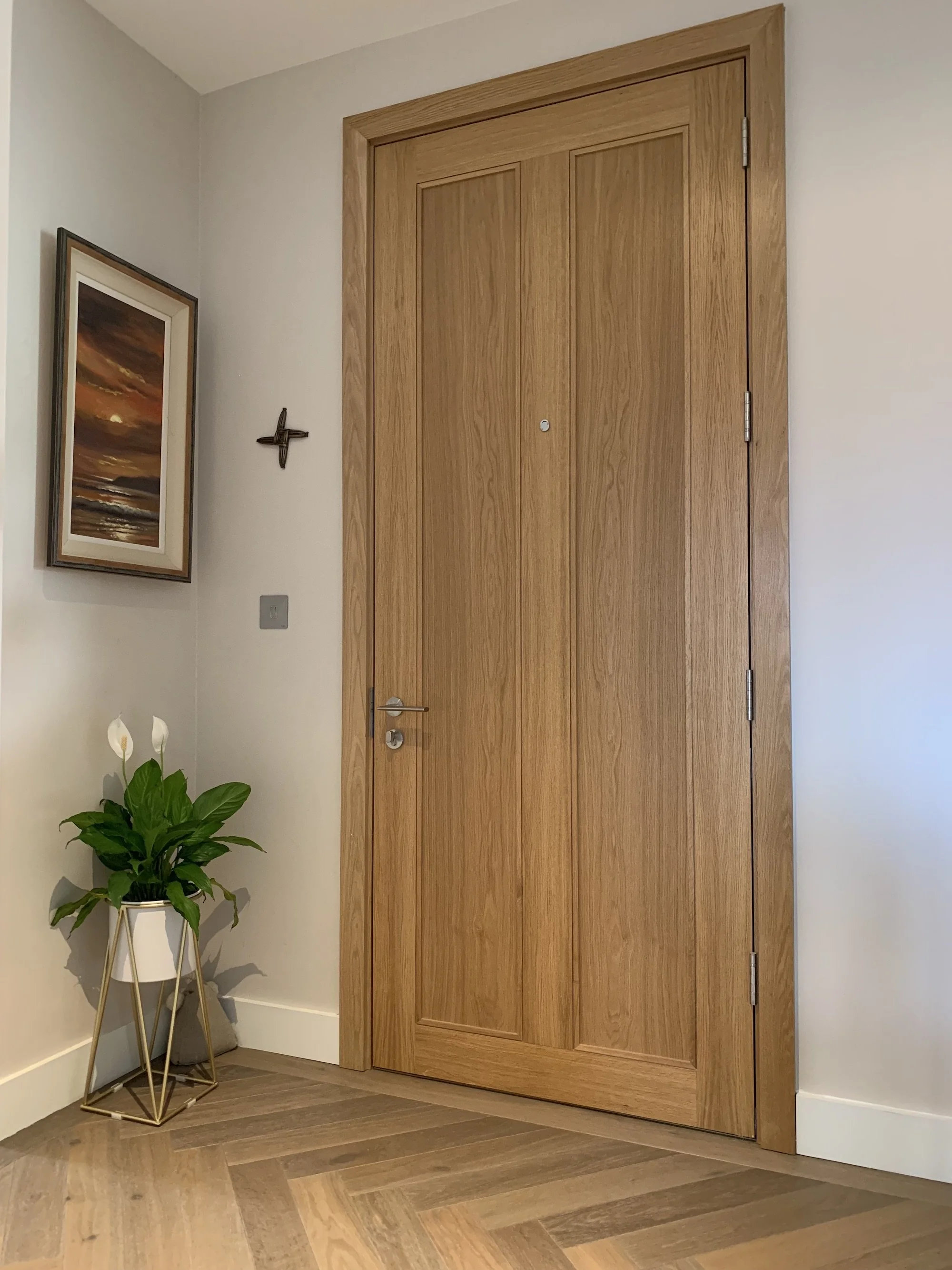 Downsizer modern apartment - Hall Door.jpg