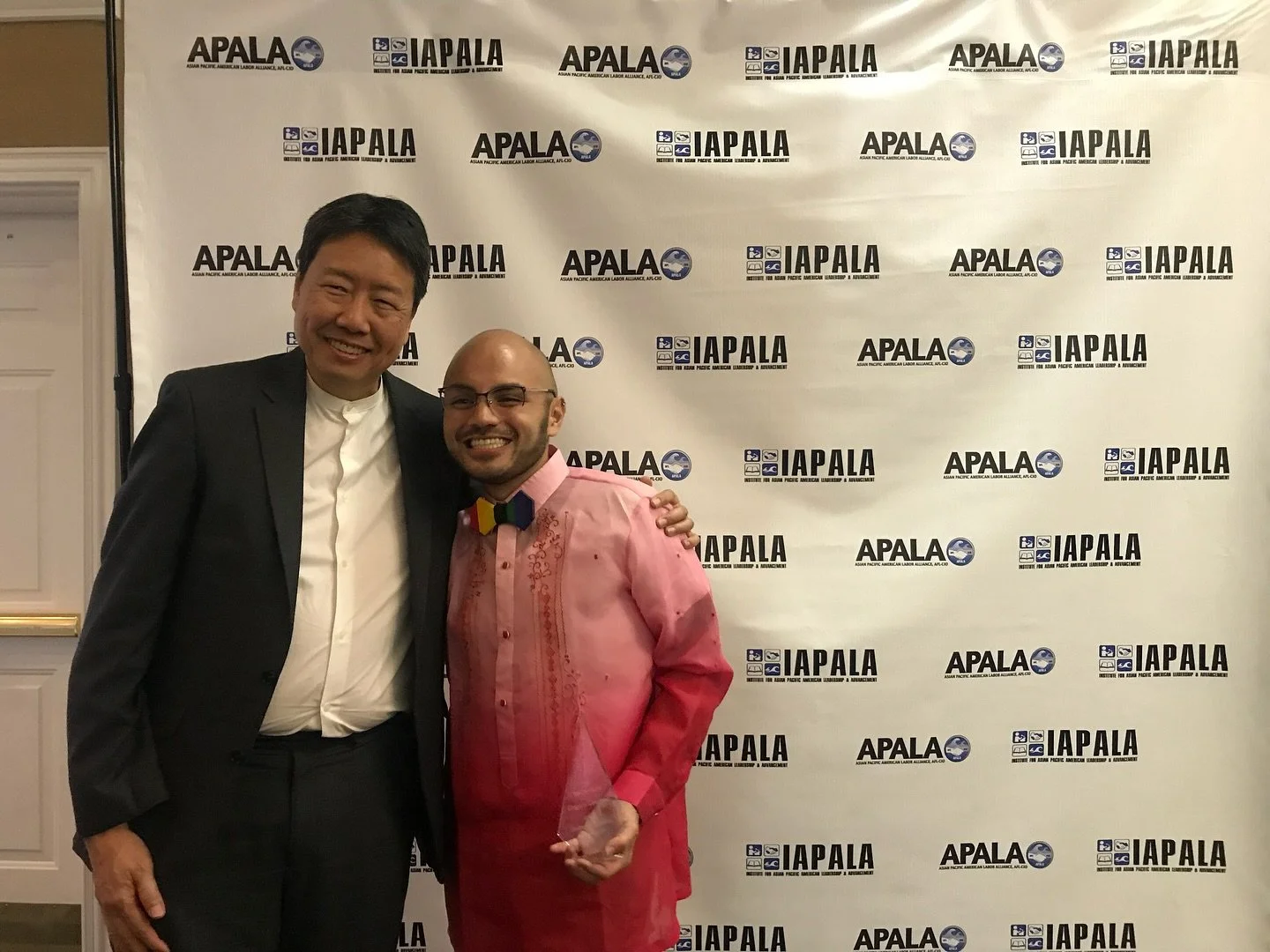 Kent Wong changed the course of my life.
He was the one who saw something in me and invited me to step into leadership &mdash; recruiting me to serve as Executive Director of the Asian Pacific American Labor Alliance (APALA) @apalanational. 

Kent di