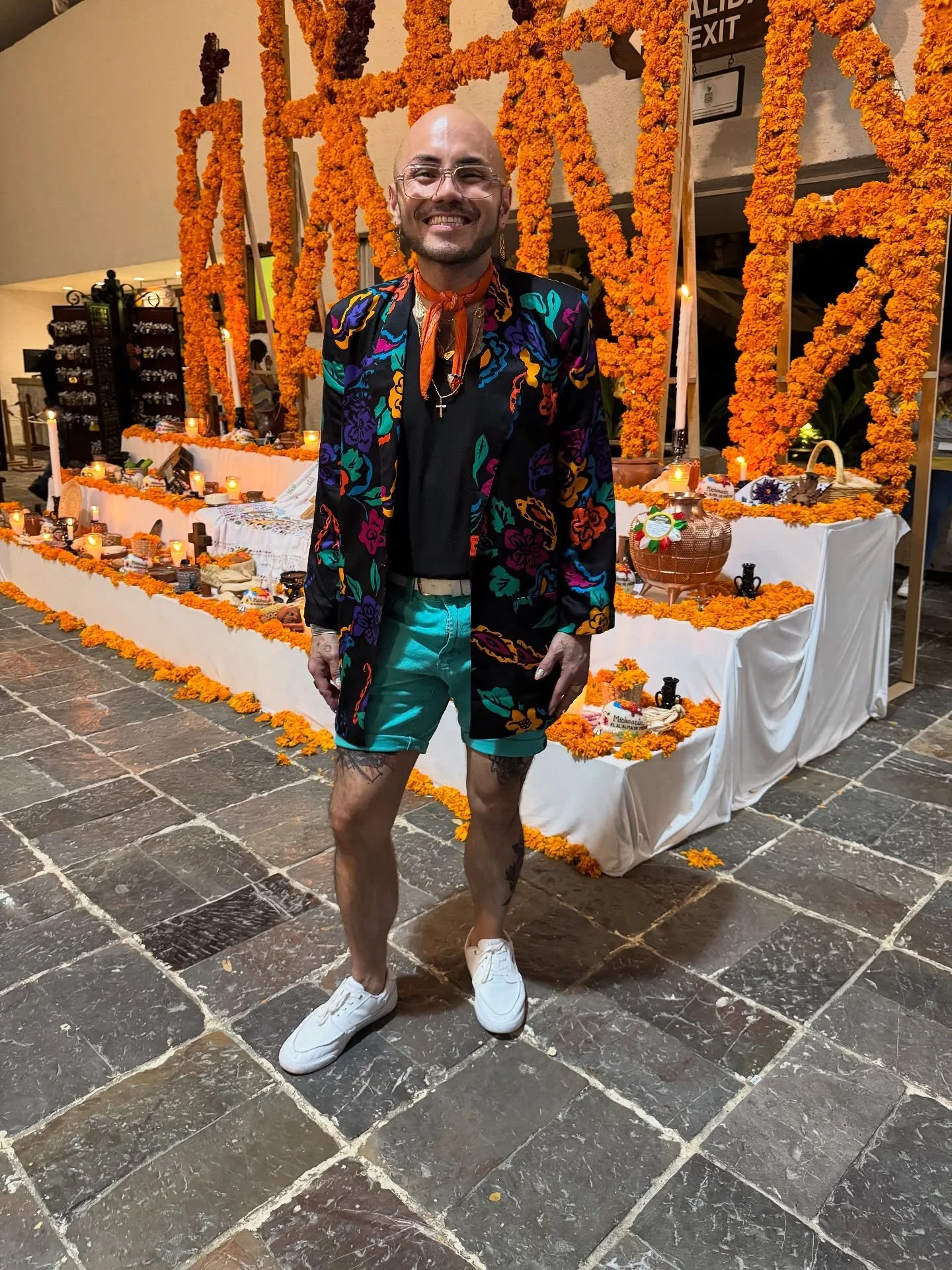 First night in Canc&uacute;n, and I found myself surrounded by light, color, and remembrance. 🌼🕯️

D&iacute;a de los Muertos isn&rsquo;t about mourning&mdash;it&rsquo;s about celebrating life, memory, and the love that never leaves us. To witness i