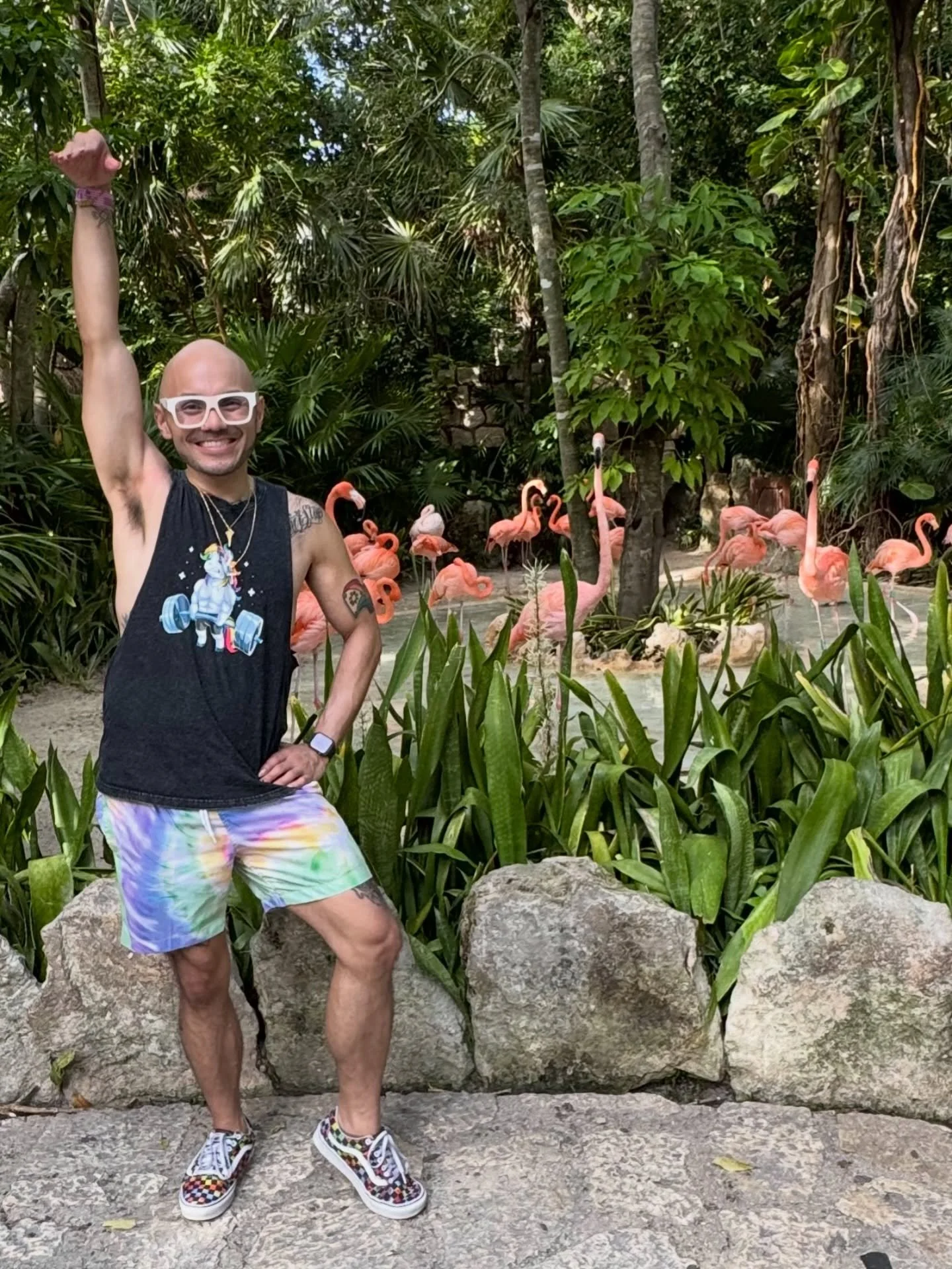 After a full week of holding space, building alignment, and supporting collective breakthroughs, I let myself linger in joy a little longer. Xcaret was where I breathed deeply, softened my shoulders, and let the work settle into my body &mdash; sun, 