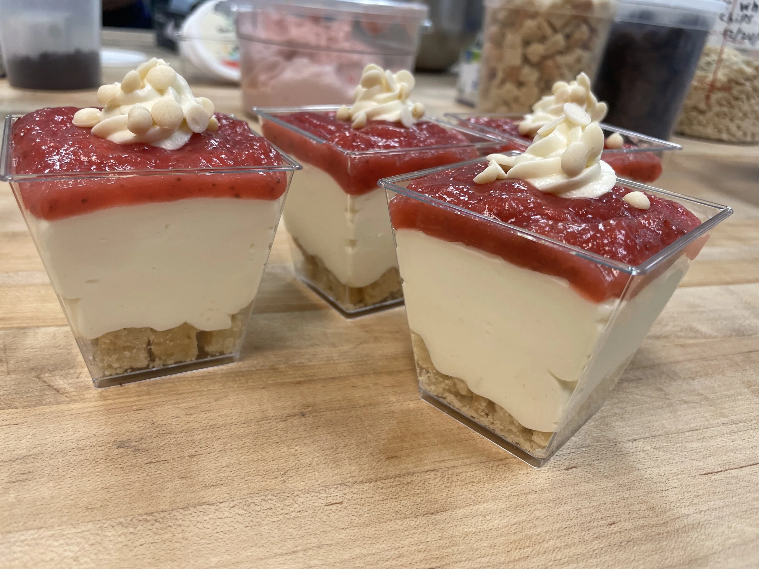Cheesecake Cups (Strawberry)