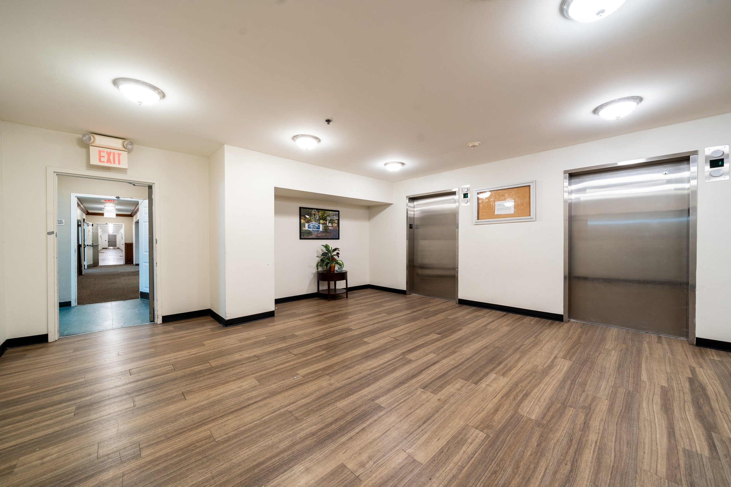 Conveniently Located Elevators