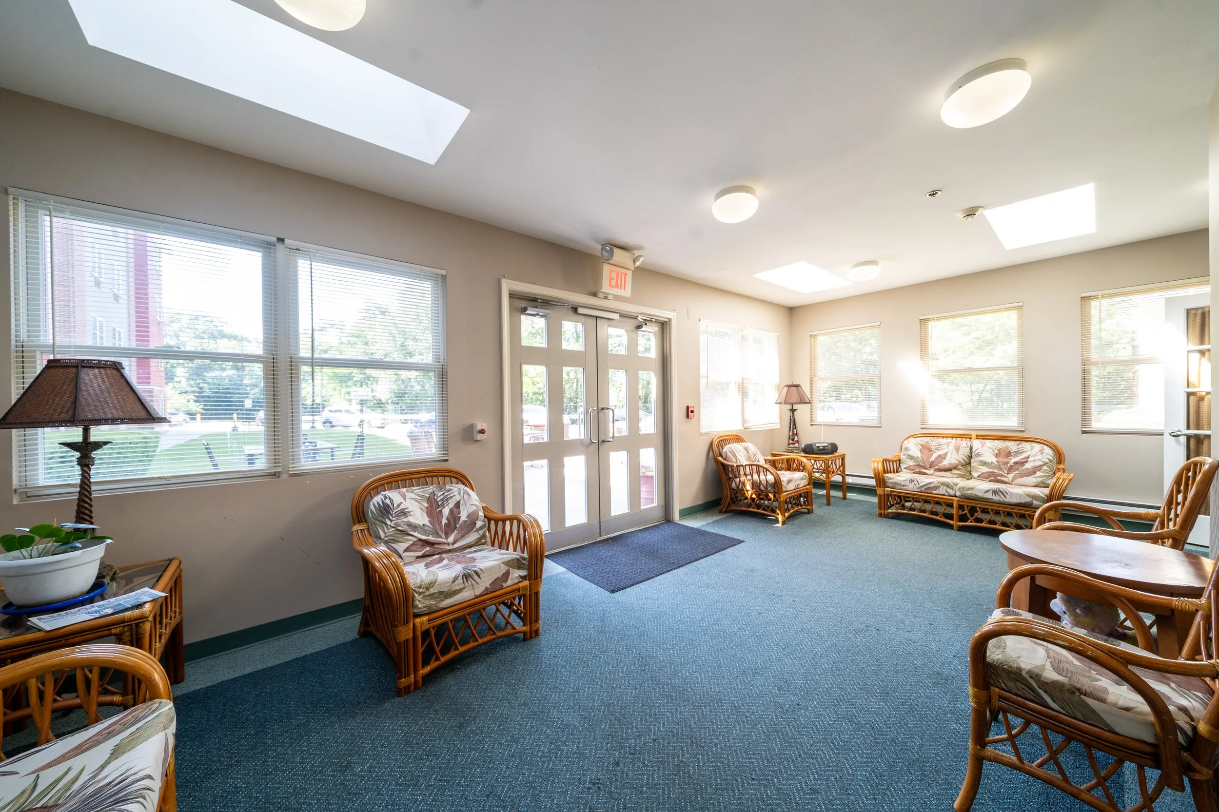 Resident's Private Lounge Area