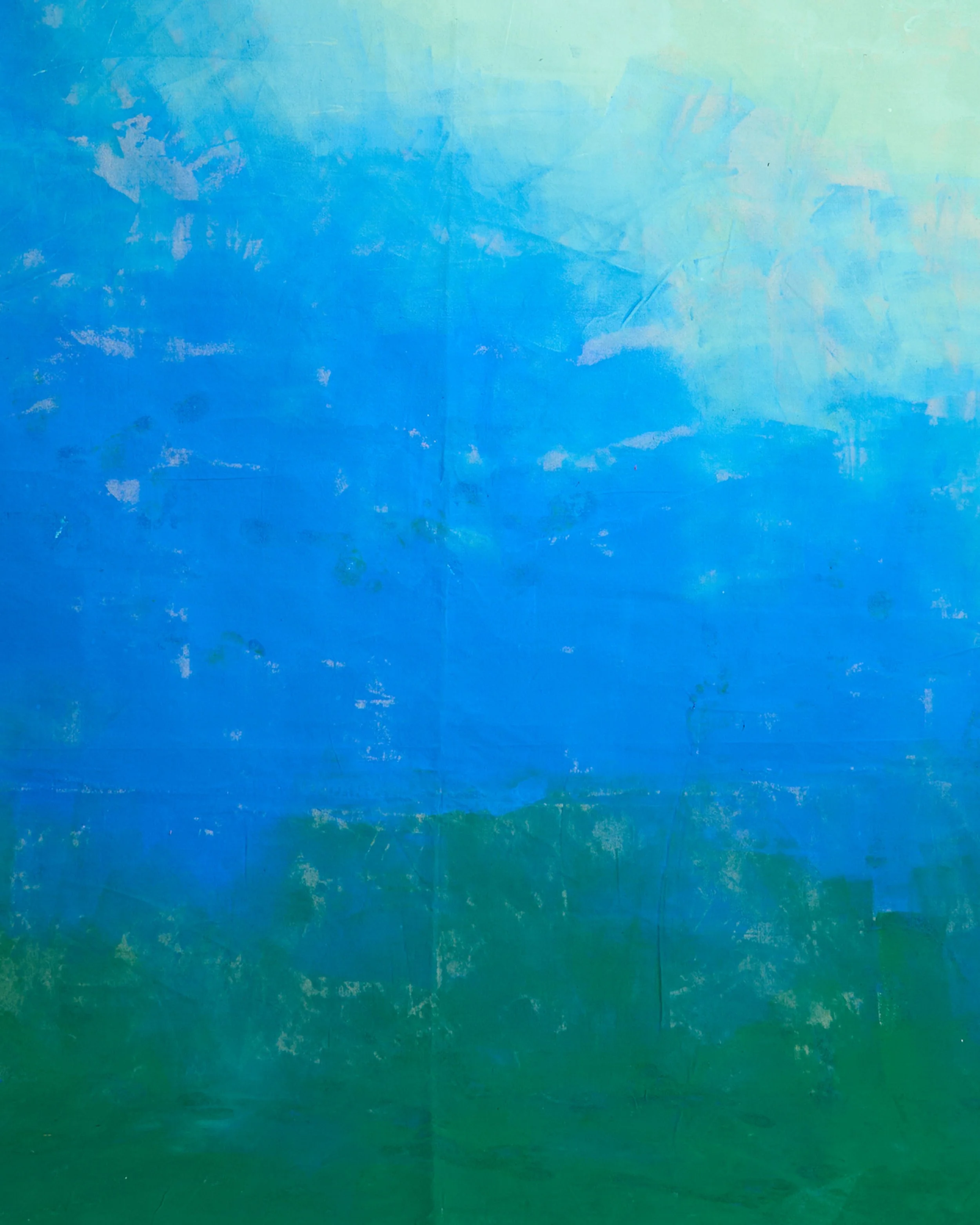 Blue, Green, & White