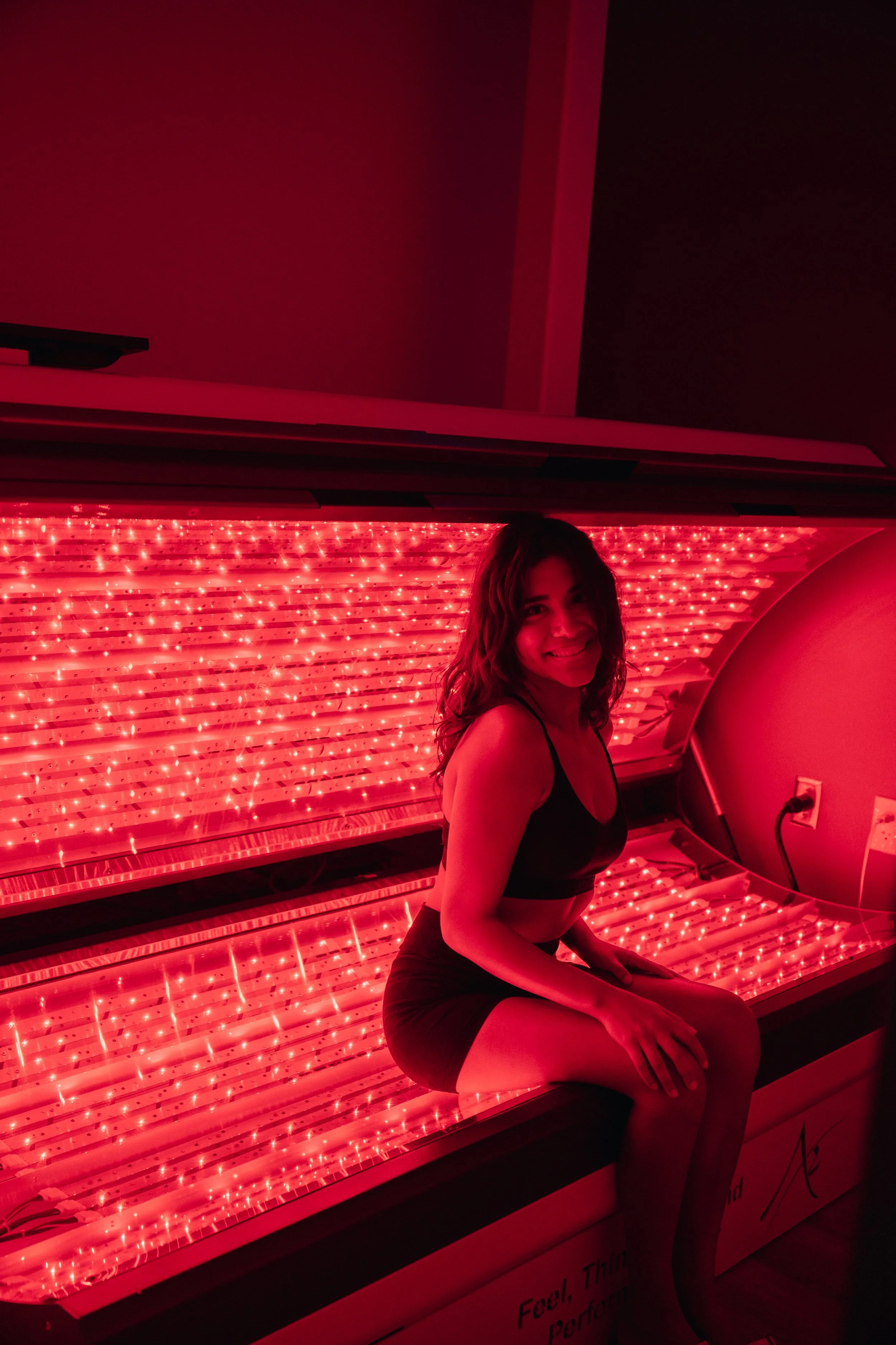Red Light Therapy Houston — Elysium Bed at Huemn