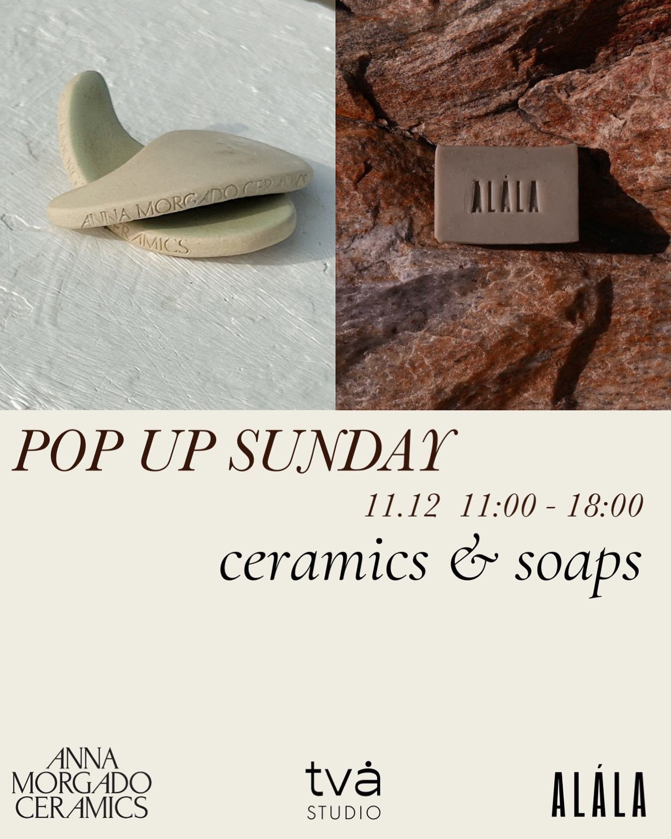 The first POP UP SUNDAY @clayspace.studio
is happening on
11.12. / 11:00 - 18:00 Uhr

This is all about healing &amp; well being!
Self-care starts with tending to your own needs. To help you carve out time for self-care and to help you make yourself 
